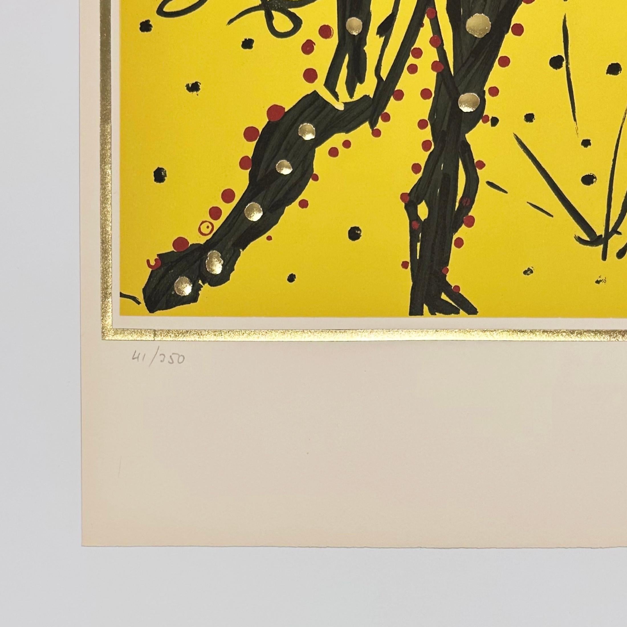 Artist: Salvador Dali
Title: Philip (Knighting of Sir Galahad)
Portfolio: 1972 The Twelve Apostles (Knights of the Round Table)
Medium: Lithograph
Year: 1972
Edition: 41/350
Frame Size: 29 7/8