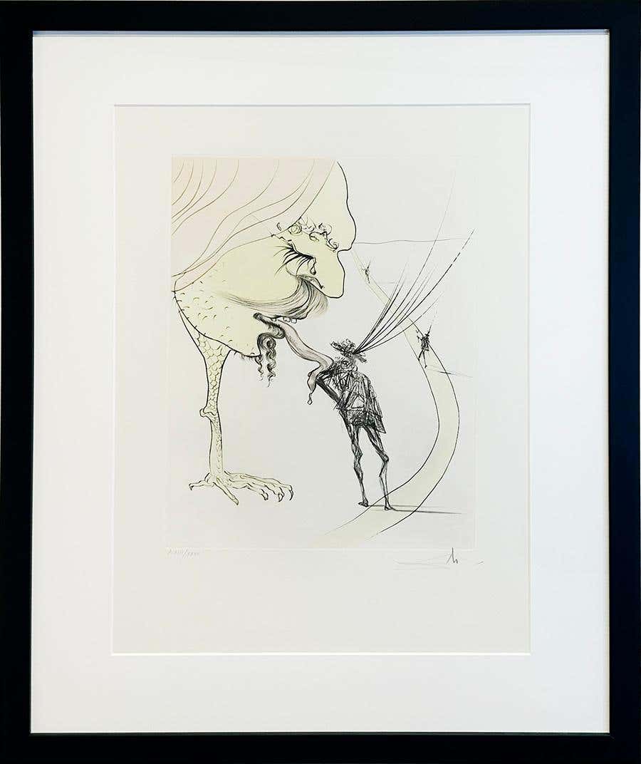 Salvador Dali "Picasso: a Ticket to Glory"
