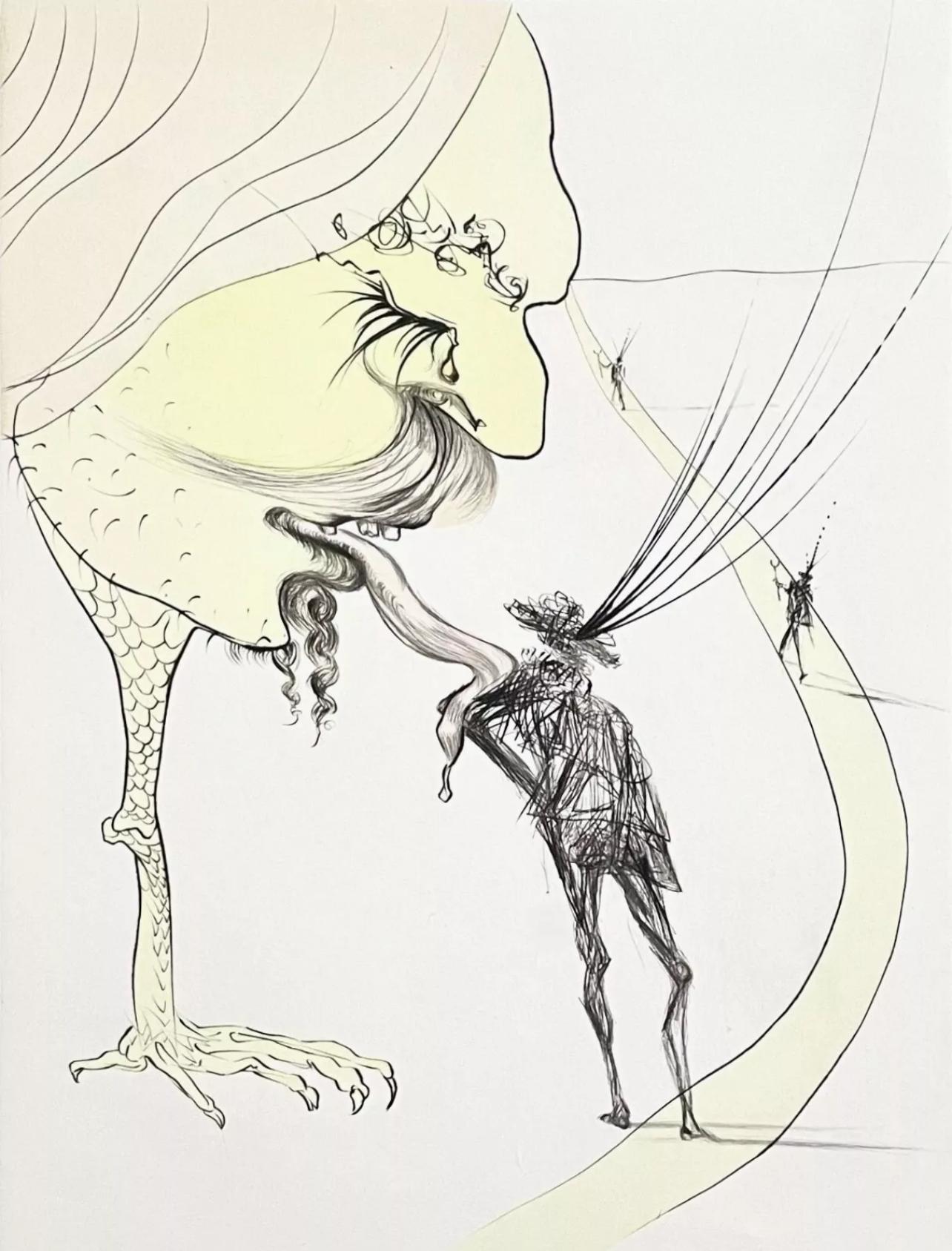 Picasso : Un Billet Pur la Glorie, Salvador Dali