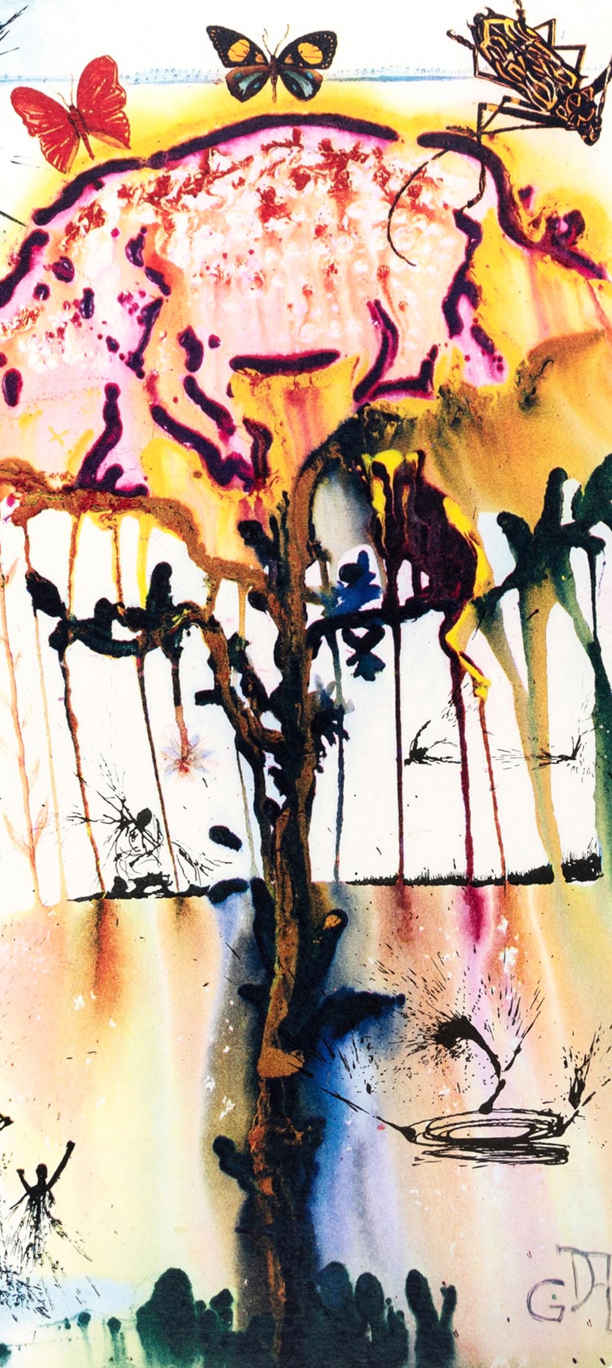 Pig and Pepper (Field 69-5, A-M), Alice's Adventures in Wonderland - Print by Salvador Dalí