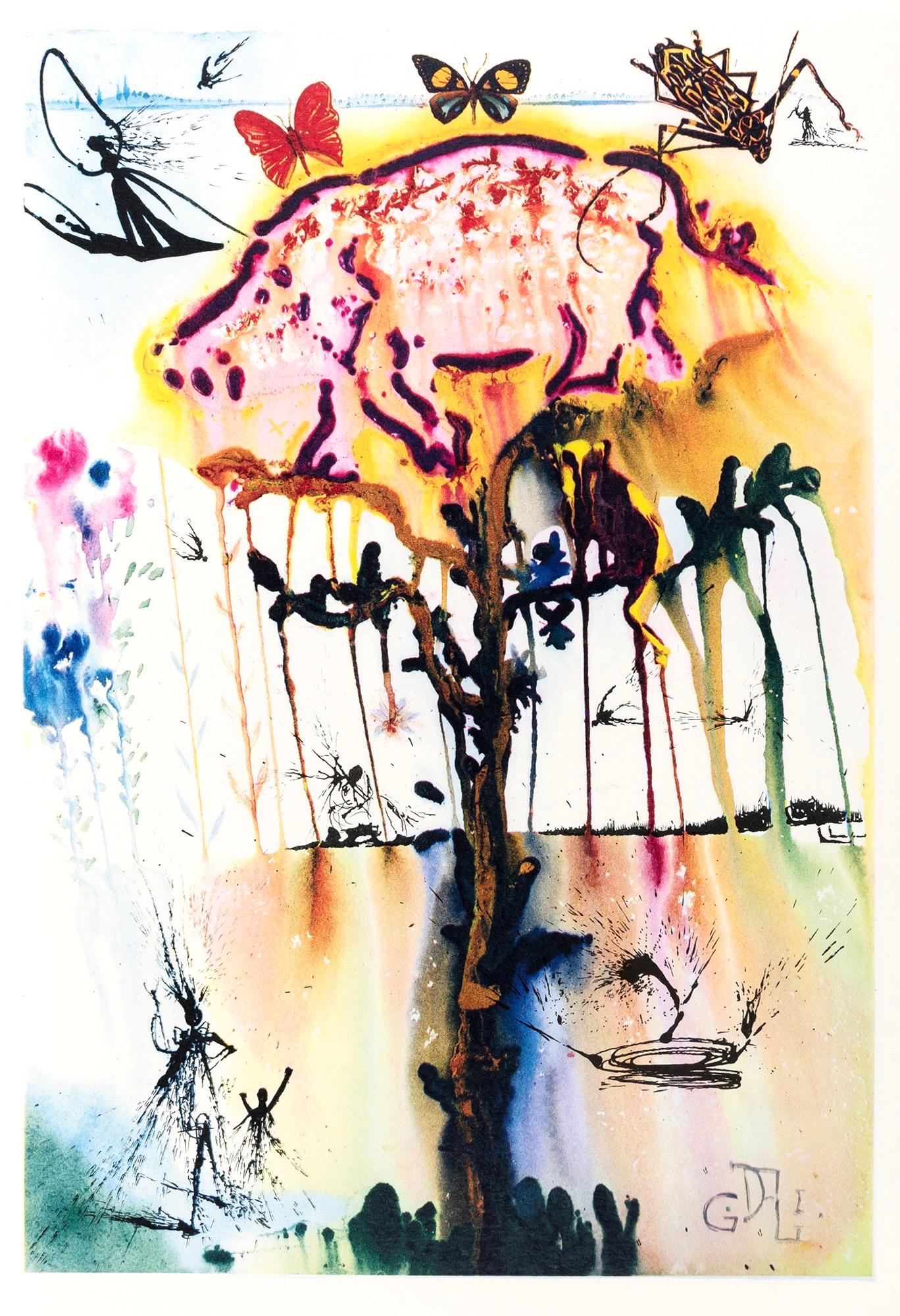 Héliogravure on Papeterie de Mandeure vélin paper. Paper Size: 16.93 x 11.22 inches. Inscription: Signed in the plate and unnumbered, as issued. Catalogue raisonné references: Dalí, Salvador, et al. Salvador Dalí: Catalogue Raisonné of Etchings and