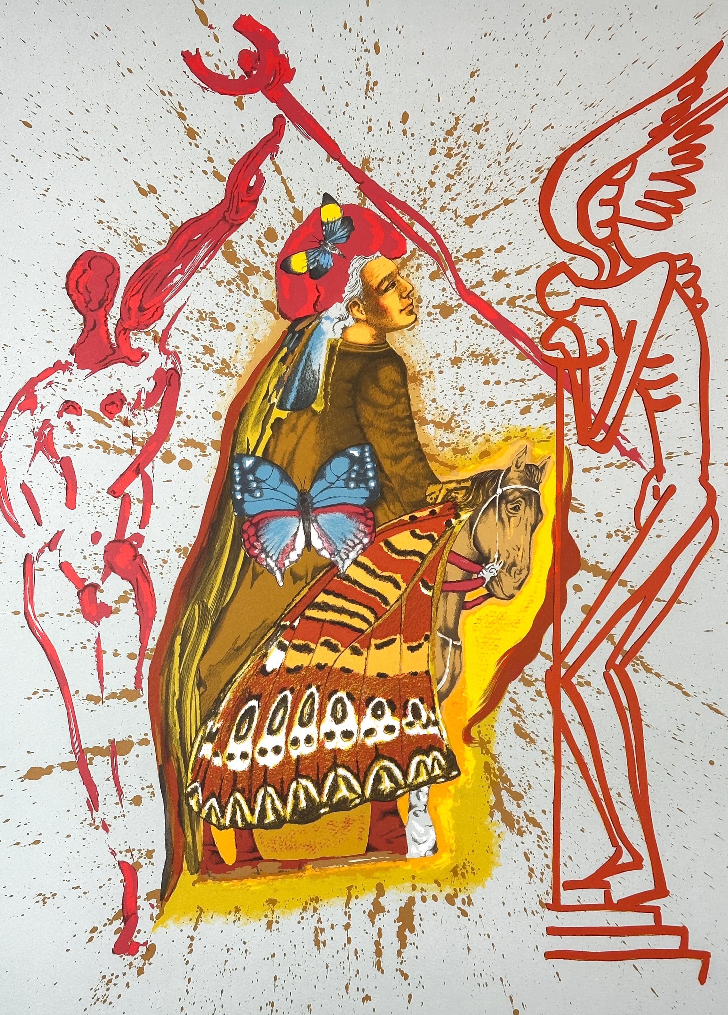 Pilgrim's Jo0urney - Print by Salvador Dalí