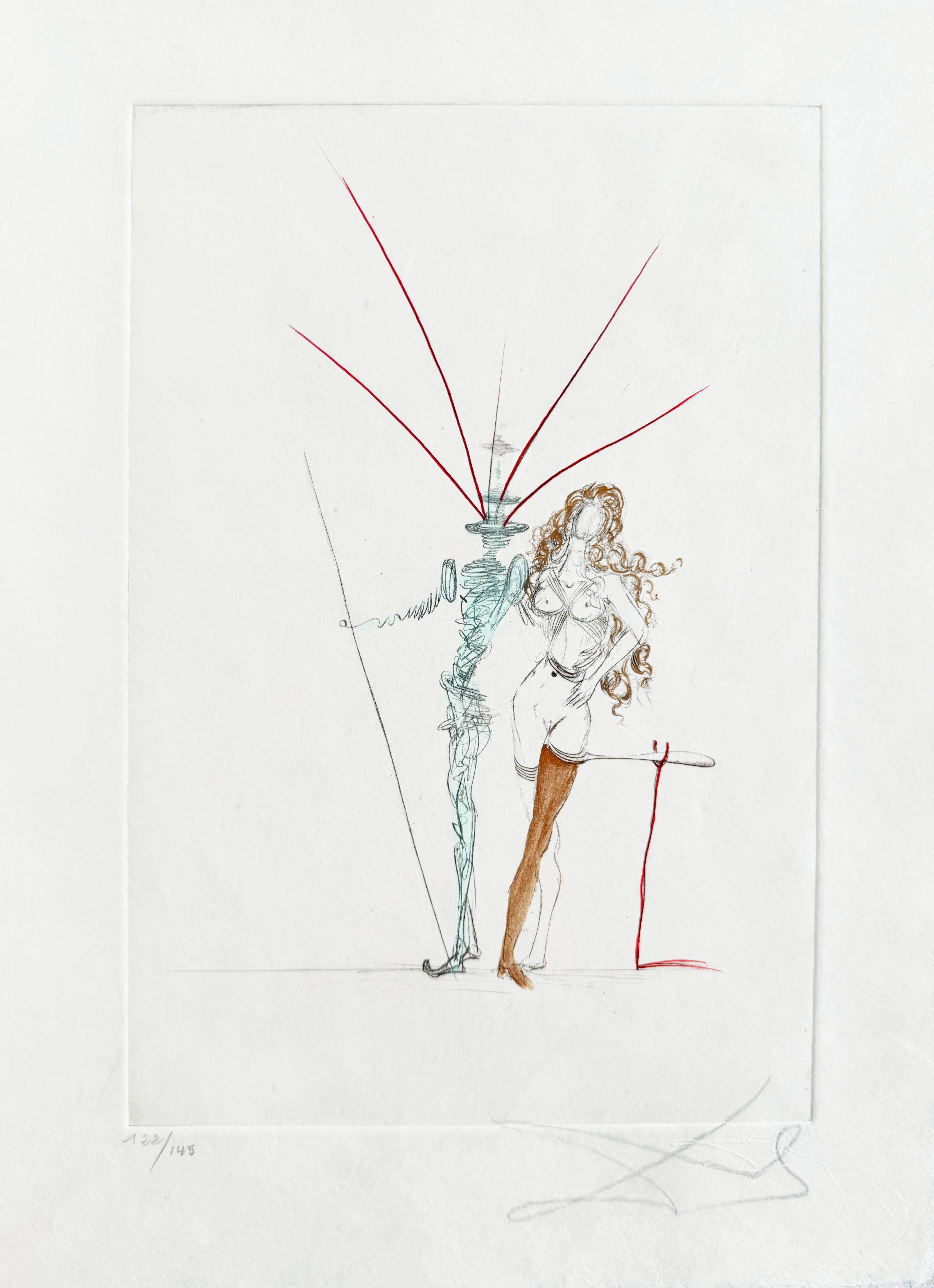 Portfolio. Poèmes secrets d'Apollinaire For Sale 2