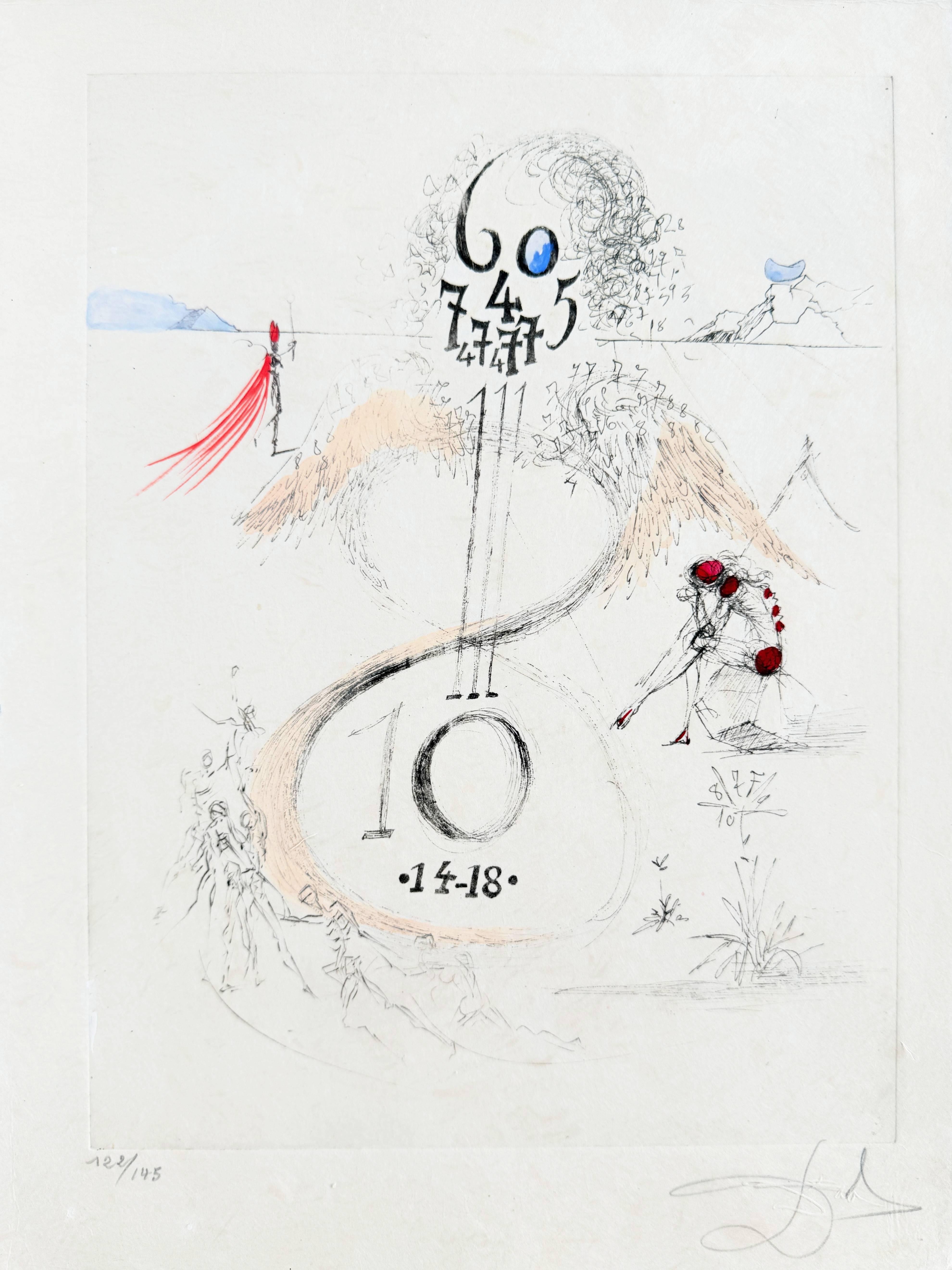 Portfolio. Poèmes secrets d'Apollinaire For Sale 3