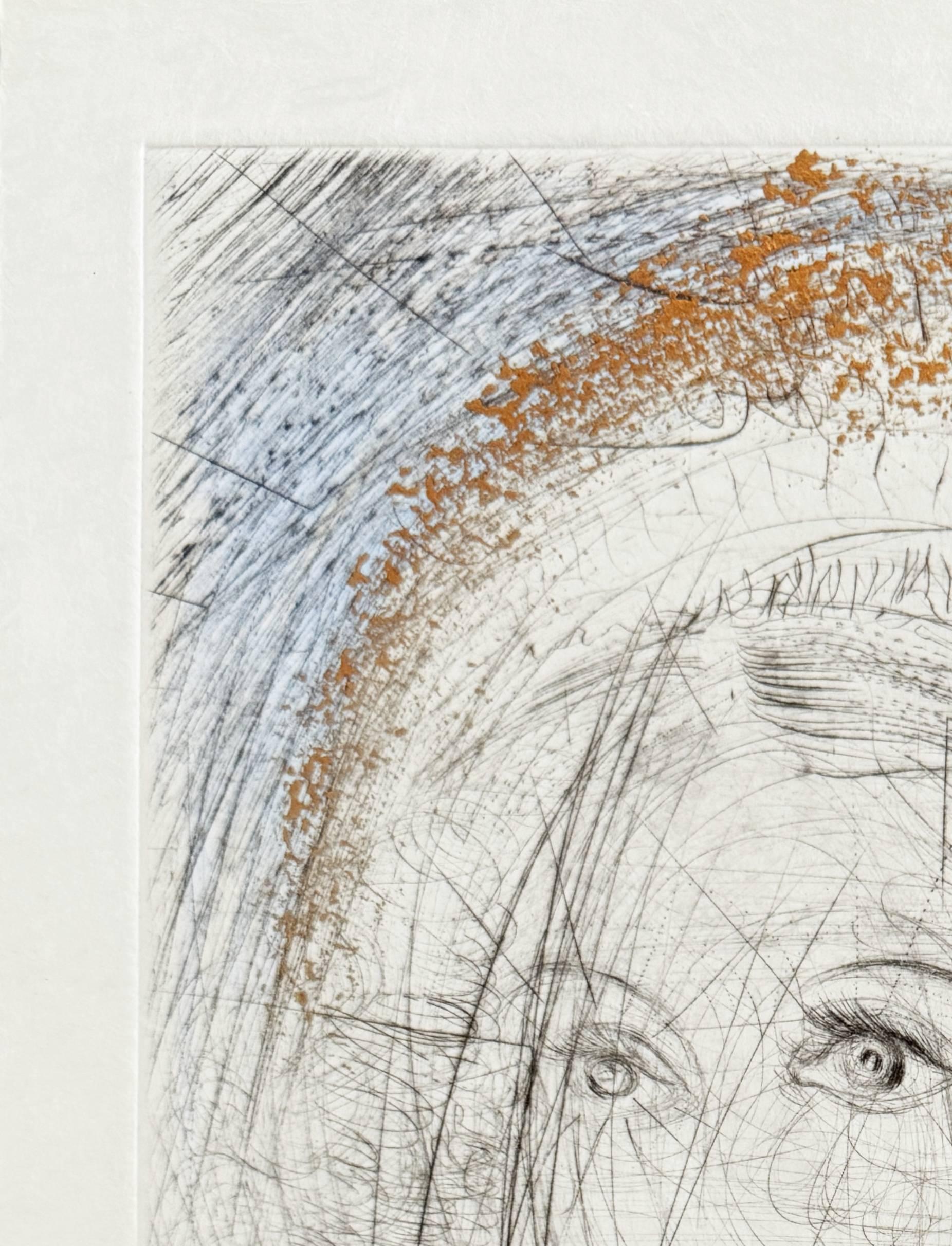 Portrait de Marguerite (Portrait of Marguerite) - Print by Salvador Dalí