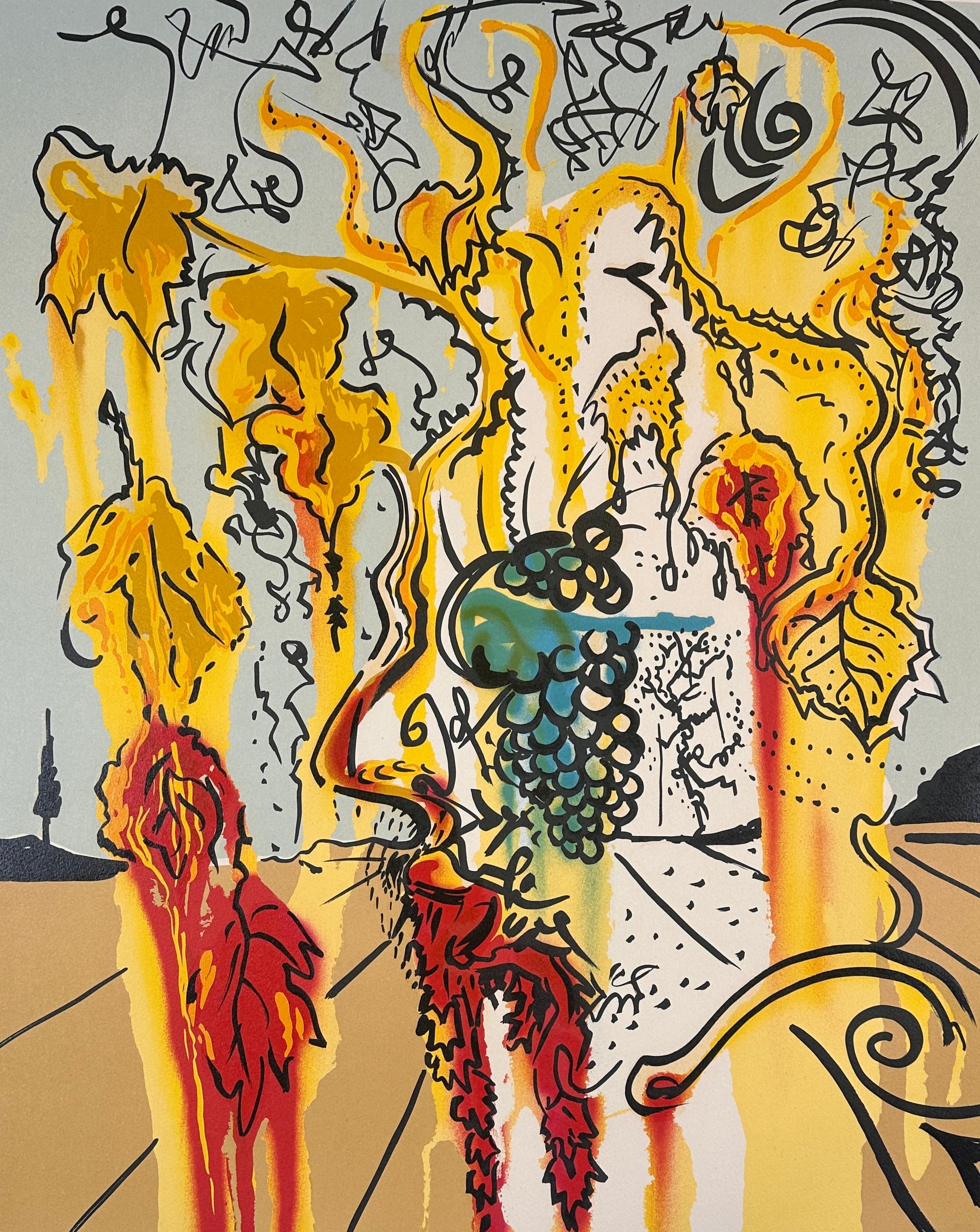 Portrait of Autumn - Print by Salvador Dalí