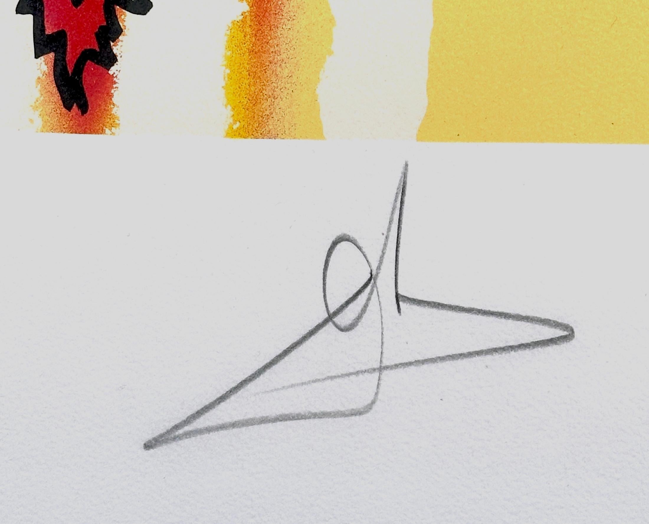 Portrait of Autumn - Surrealist Print by Salvador Dalí