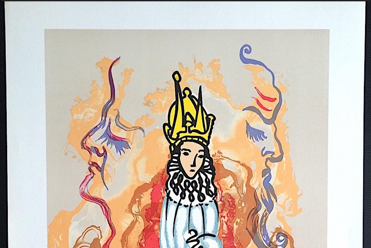 dali lithographie nummeriert und handsigniert