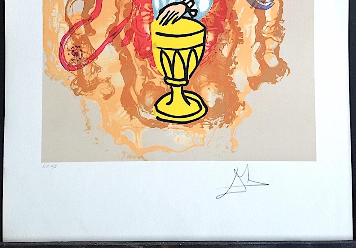 PRINCE OF CUPS 1979, signierte Lithographie auf Bögen, Tarot-Kartenserie, Tarot-Kartenserie im Angebot 1