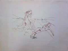 Épris d'une folle passion - Original-Radierung - 1979 - 50 Exemplare