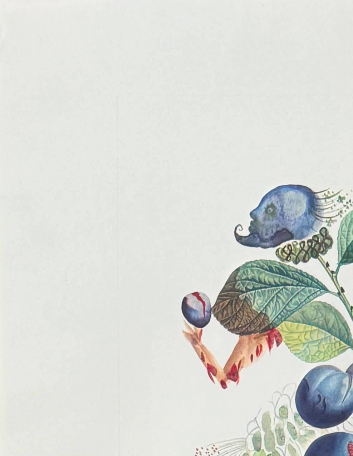 Salvador Dali (1904-1989) - Prunier hâtif (Hurrying Plum-tree)

Lithograph with drypoint etching from 1969.

The edition 18/35 on Rives paper.

Dimensions of work: 74.5 x 54.5 cm.

Hand signed.

Publisher: Werbungs- und Commerz Union