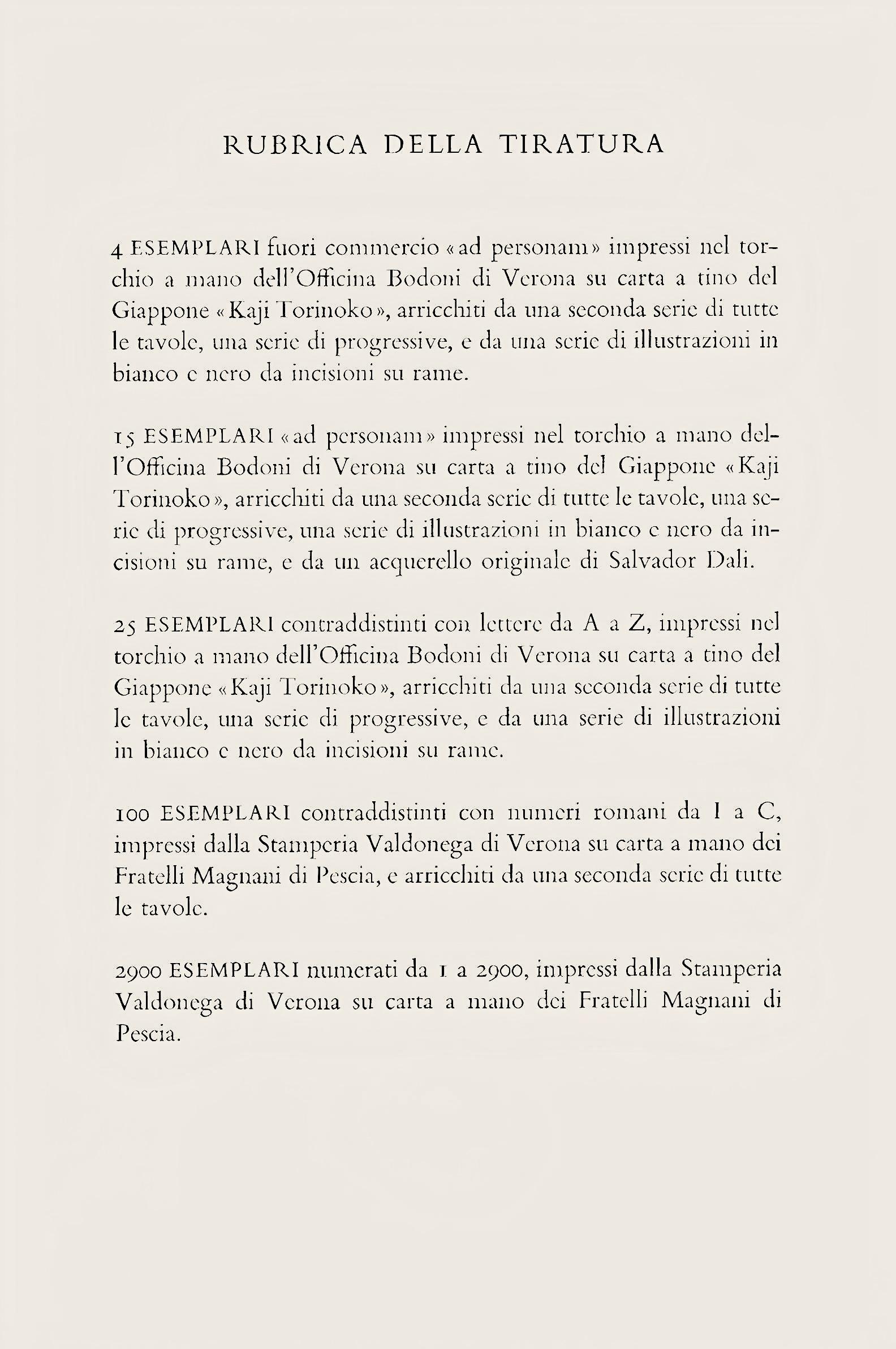Purgatorio, Canto III (Campo 189-200; M/L. 1039-1138), La Divina Commedia en venta 3