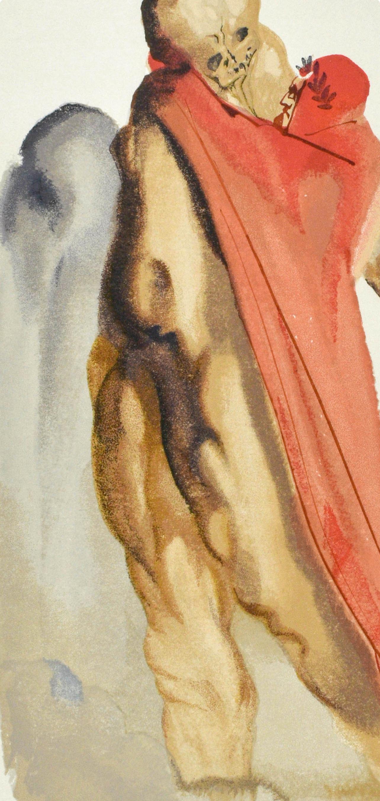 Purgatorio, Canto V (Campo 189-200; M/L. 1039-1138), La Divina Commedia - Print Surrealista de Salvador Dalí