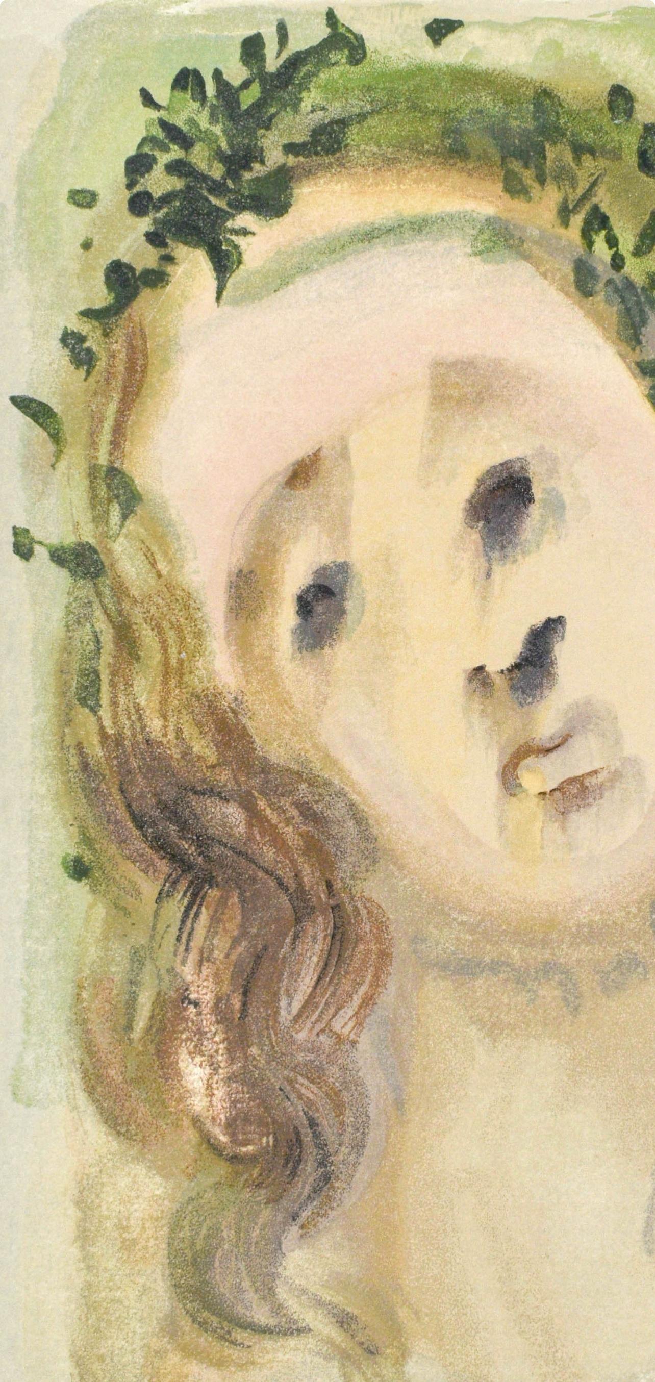 Purgatorio, Canto X (Field 189-200; M/L. 1039-1138), La Divina Commedia - Surrealist Print by Salvador Dalí