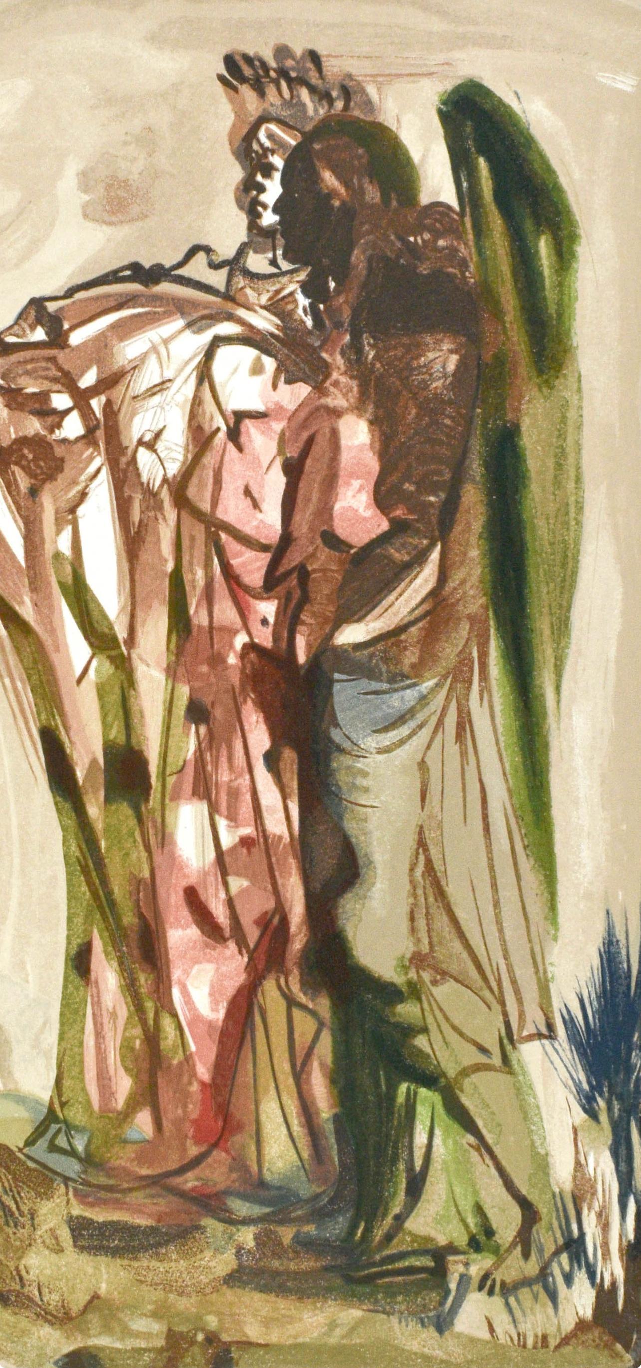 Purgatorio, Canto XI (Field 189-200; M/L. 1039-1138), La Divina Commedia - Print by Salvador Dalí