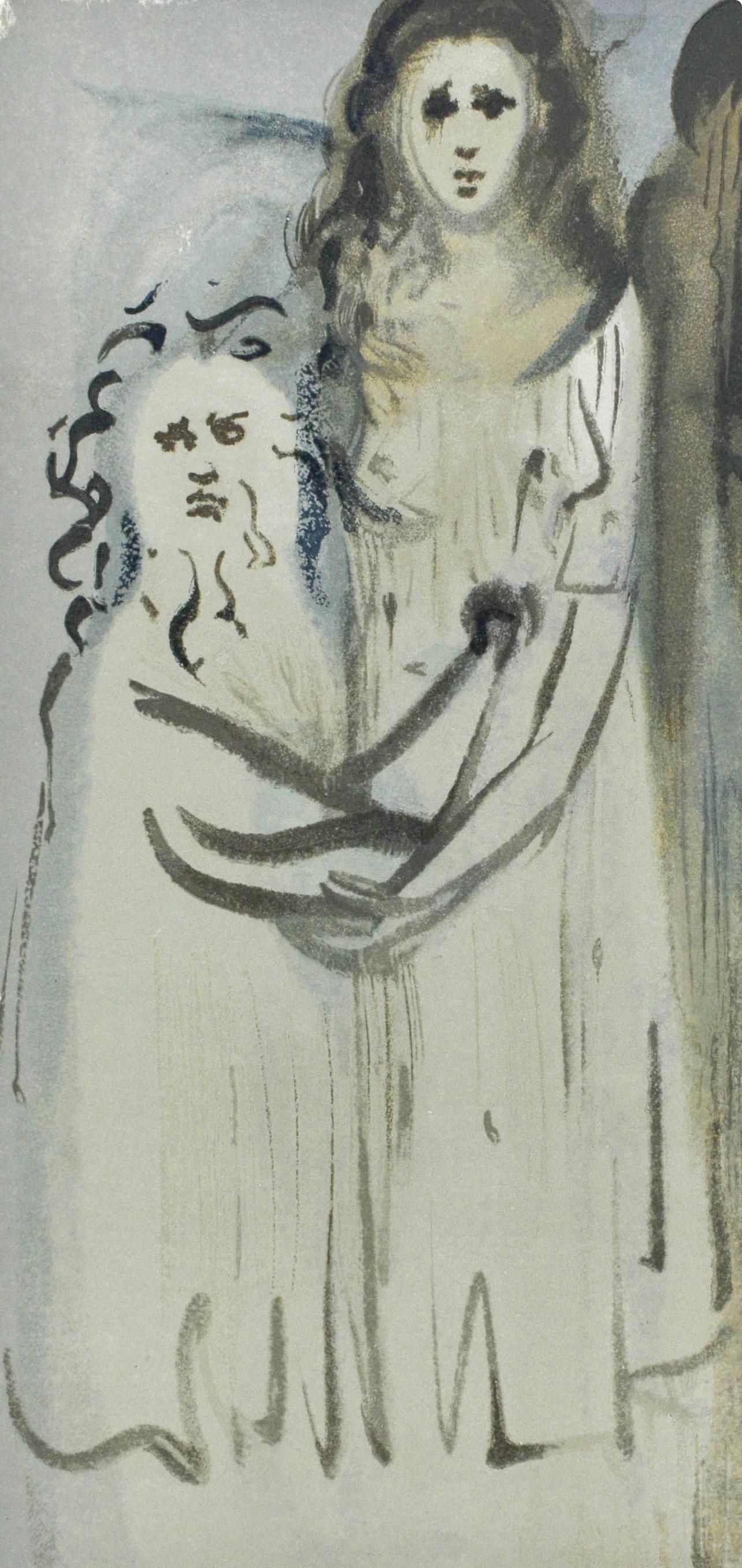 Purgatorio, Canto XVI (Field 189-200; M/L. 1039-1138), La Divina Commedia - Print by Salvador Dalí