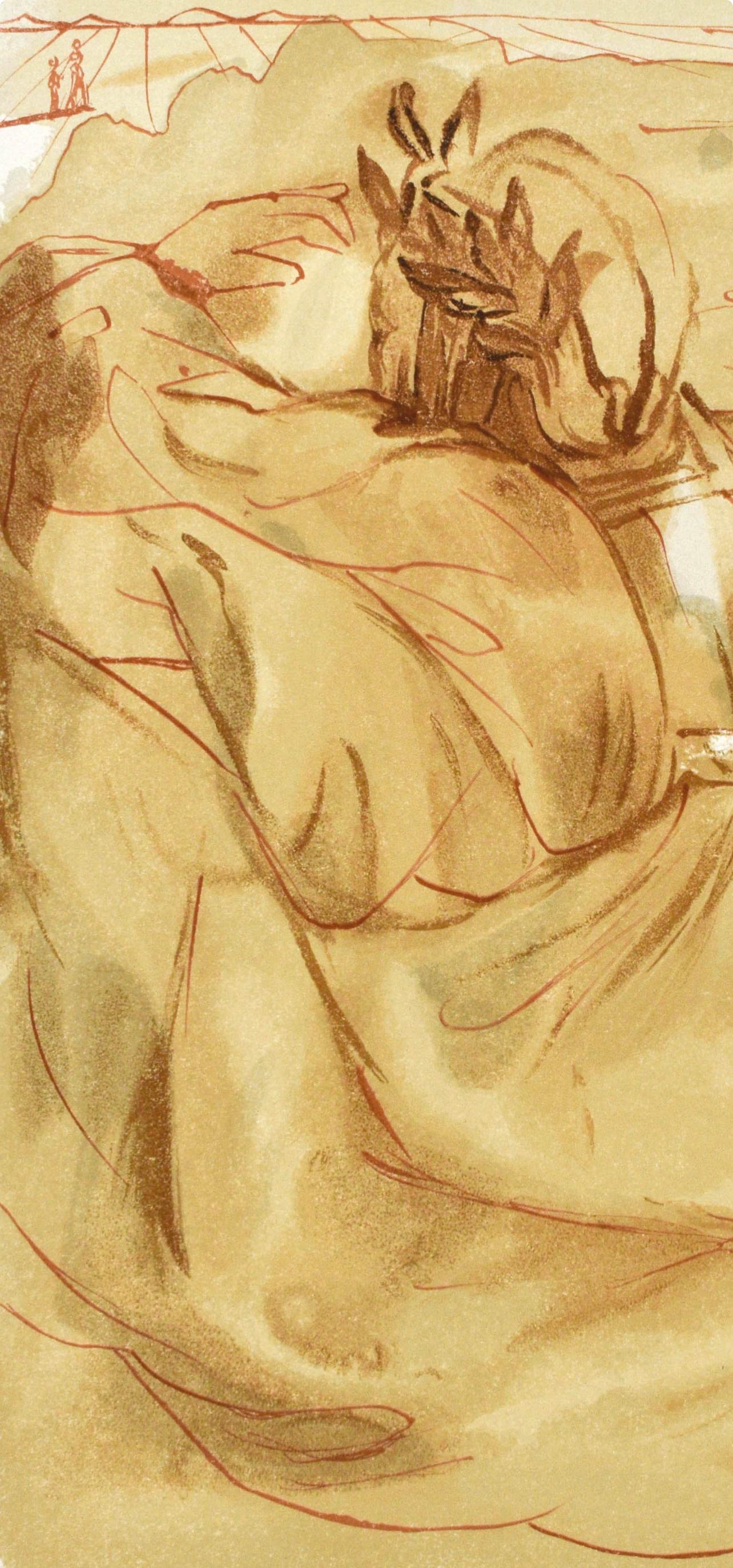 Purgatorio, Canto XXX (Field 189-200; M/L. 1039-1138), La Divina Commedia - Print by Salvador Dalí