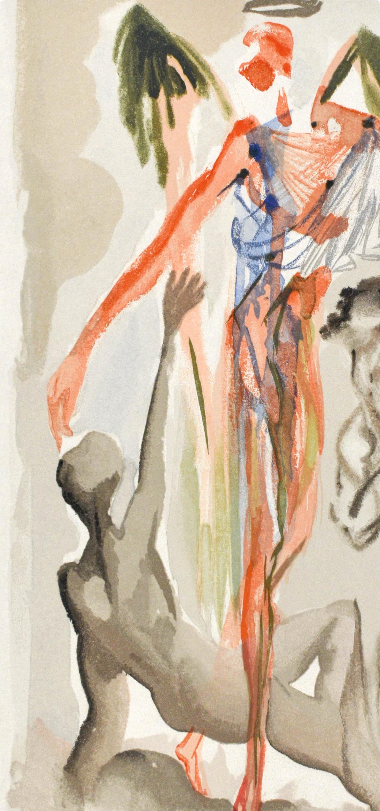 Purgatorio, Canto XXXII (Campo 189-200; M/L. 1039-1138), La Divina Commedia - Print Surrealista de Salvador Dalí