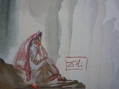 Purgatory 13 - The Second Terrace - Color woodcut - 1963 (Field p. 189)