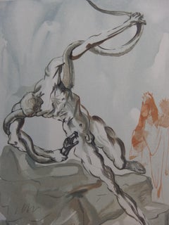 Purgatorio 33 - Dante purificato - xilografia - 1963