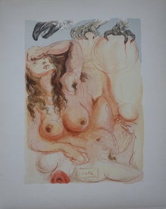 Purgatory 9 - The Dream - Color woodcut - 1963 [Field #page 189)