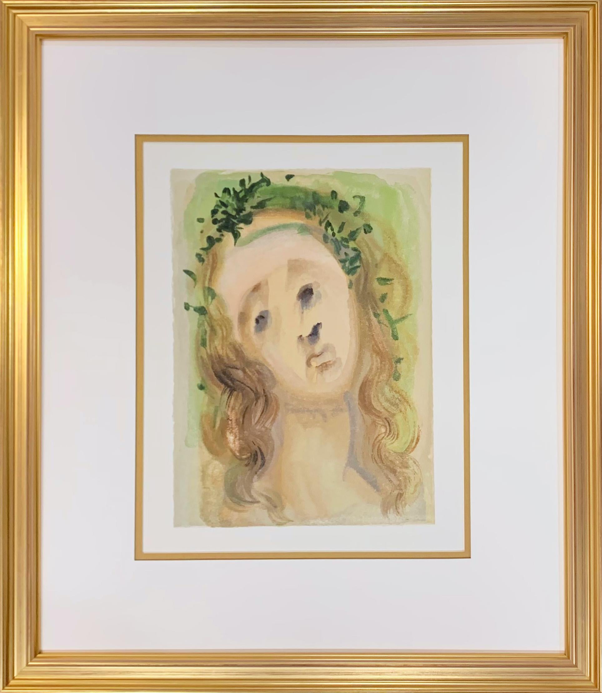 Figurative Print de Salvador Dalí - El Purgatorio: Canto 10 de La Divina Comedia