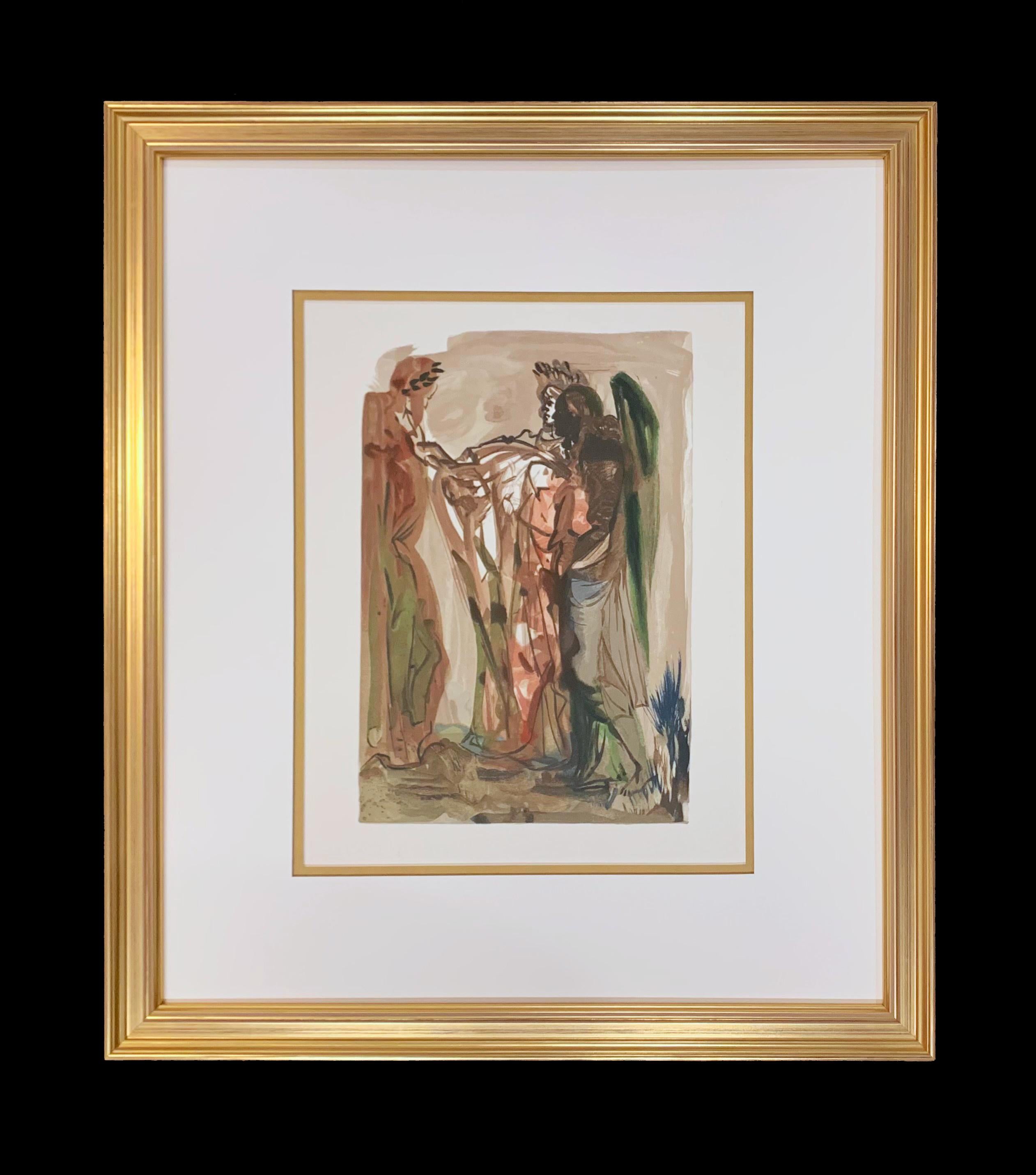 El Purgatorio: Canto 11 de La Divina Comedia - Print de Salvador Dalí