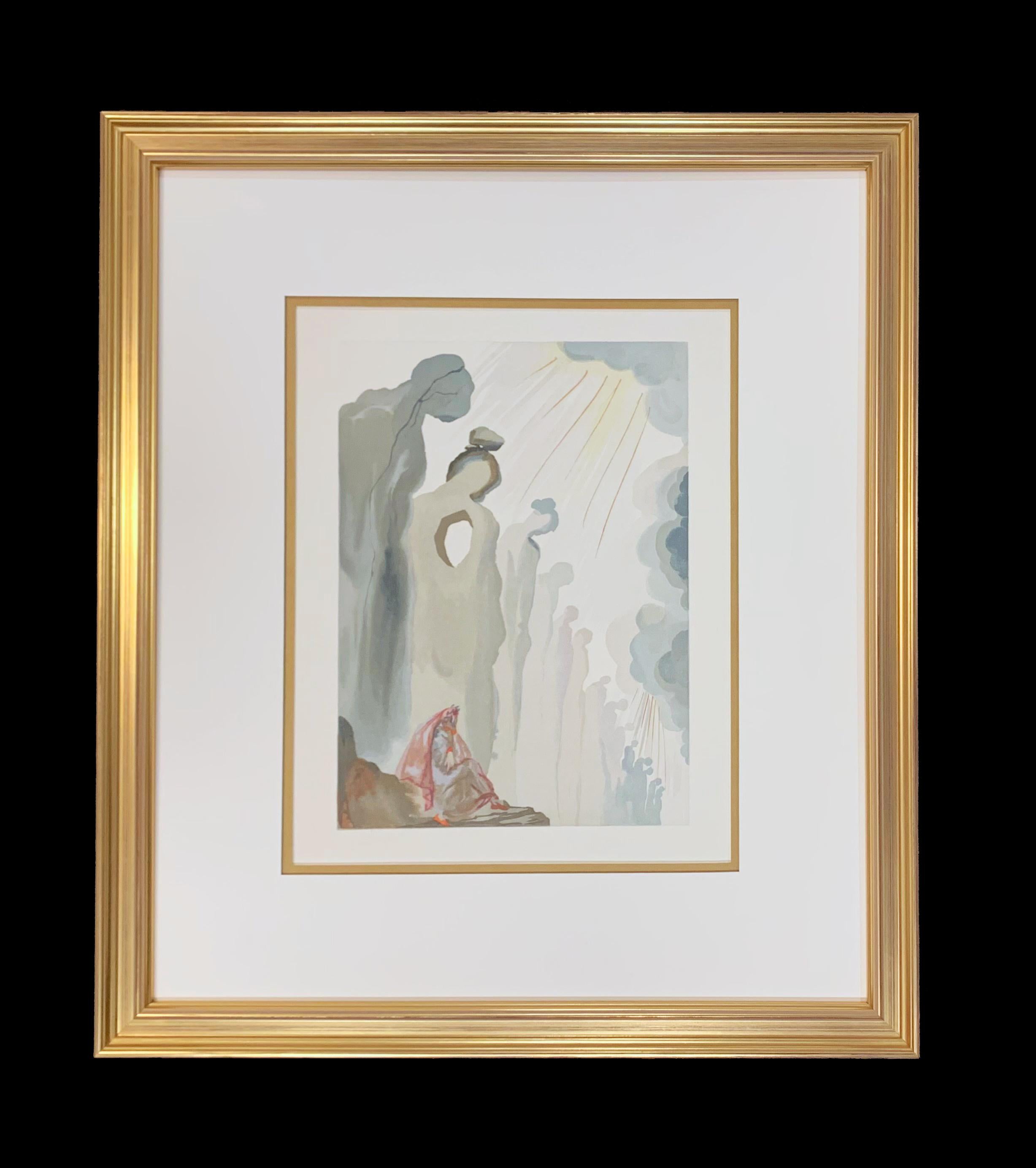 Purgatory: Canto 13 from The Divine Comedy - Print by Salvador Dalí