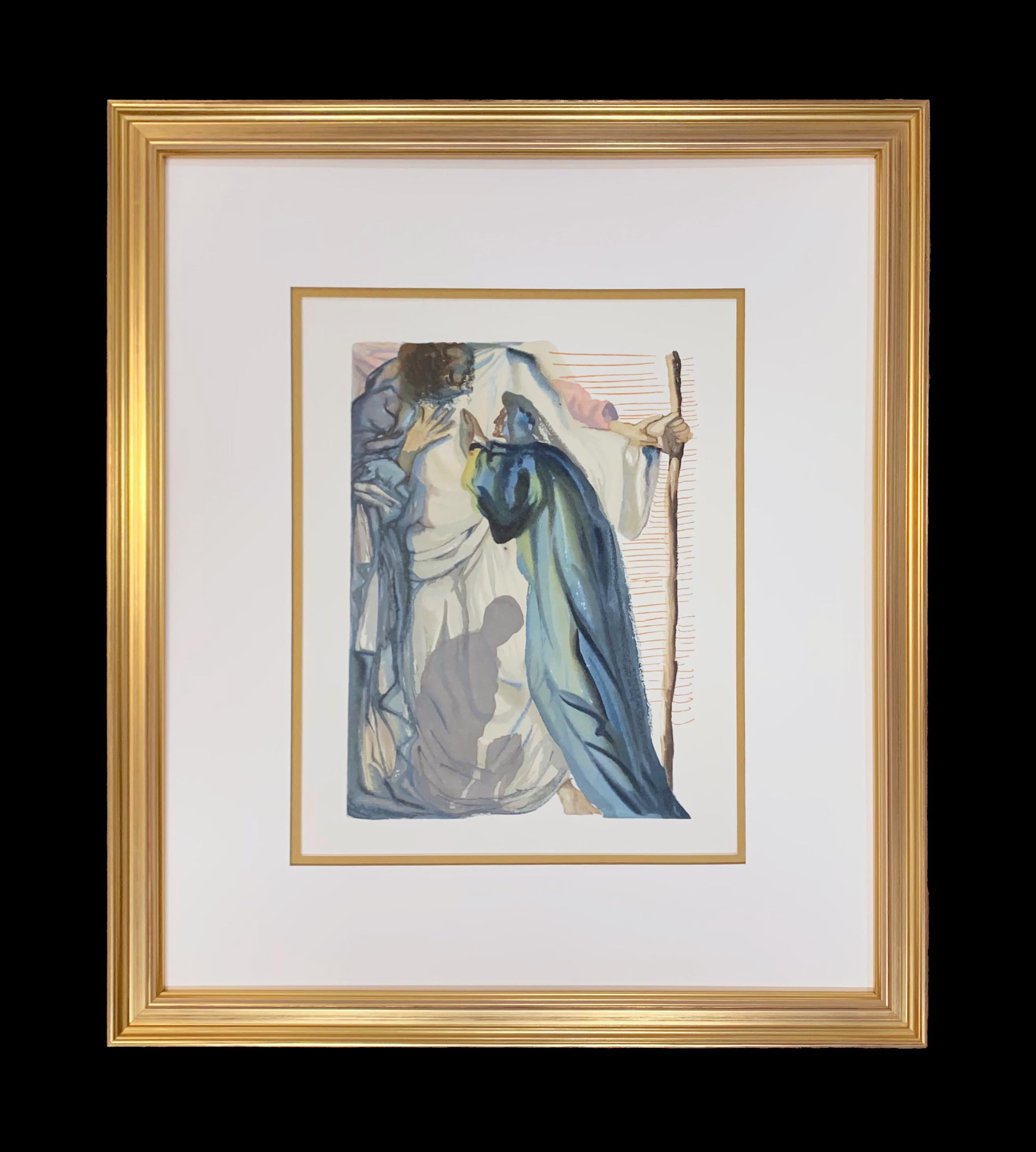 Purgatory: Canto 14 from The Divine Comedy - Print by Salvador Dalí