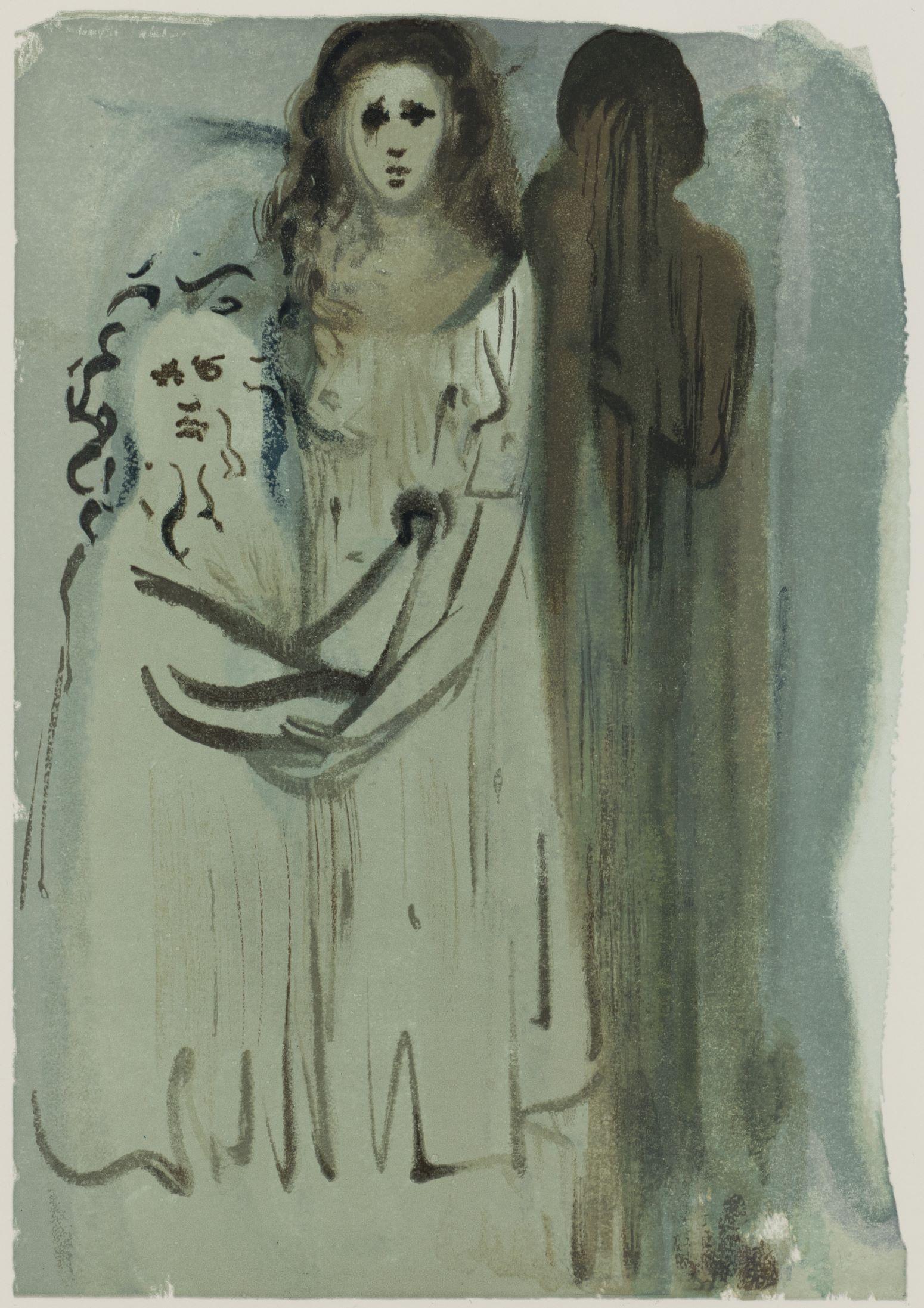 Canto 16 del Purgatorio (La Divina Comedia) - Print de Salvador Dalí