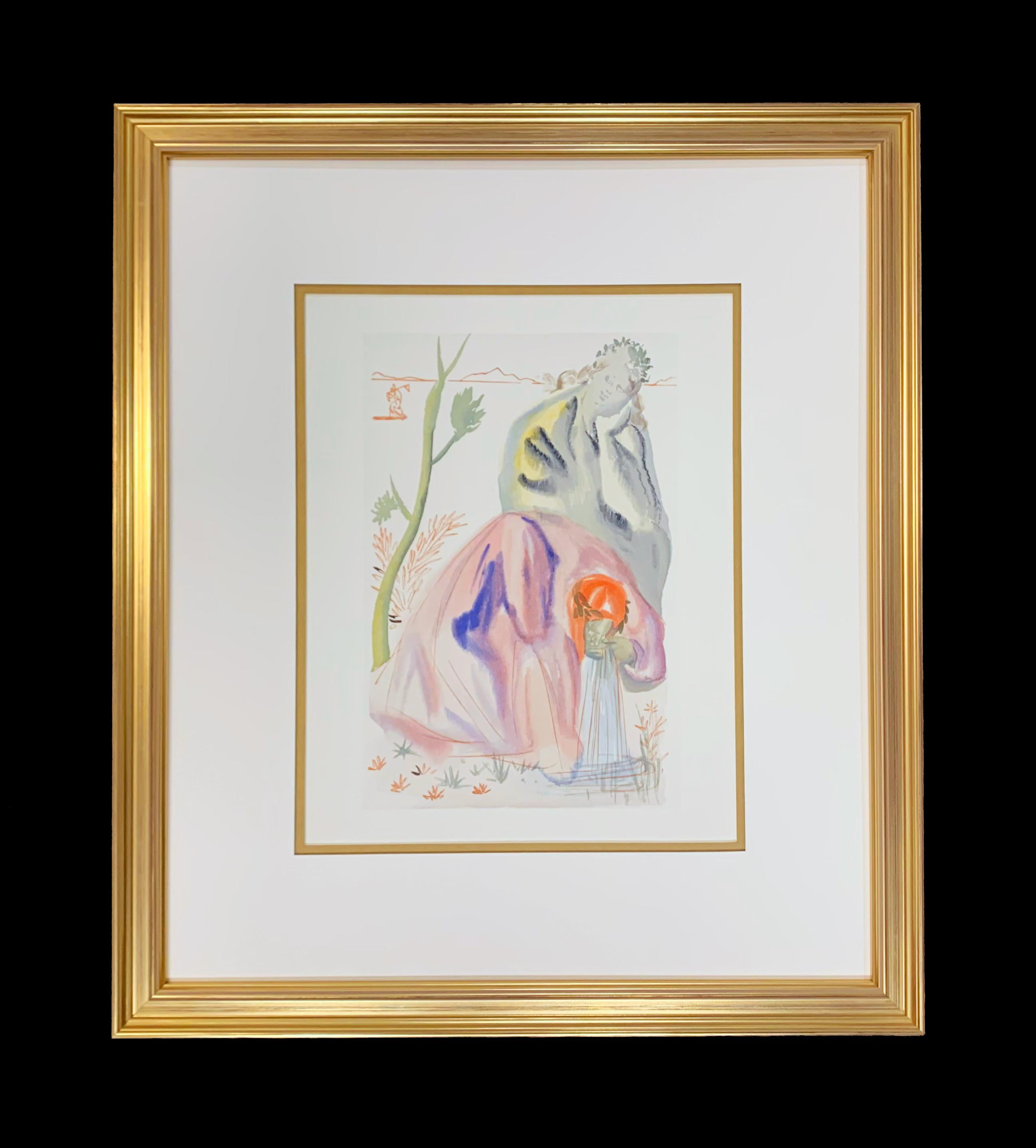 Purgatory: Canto 22 from The Divine Comedy - Print by Salvador Dalí