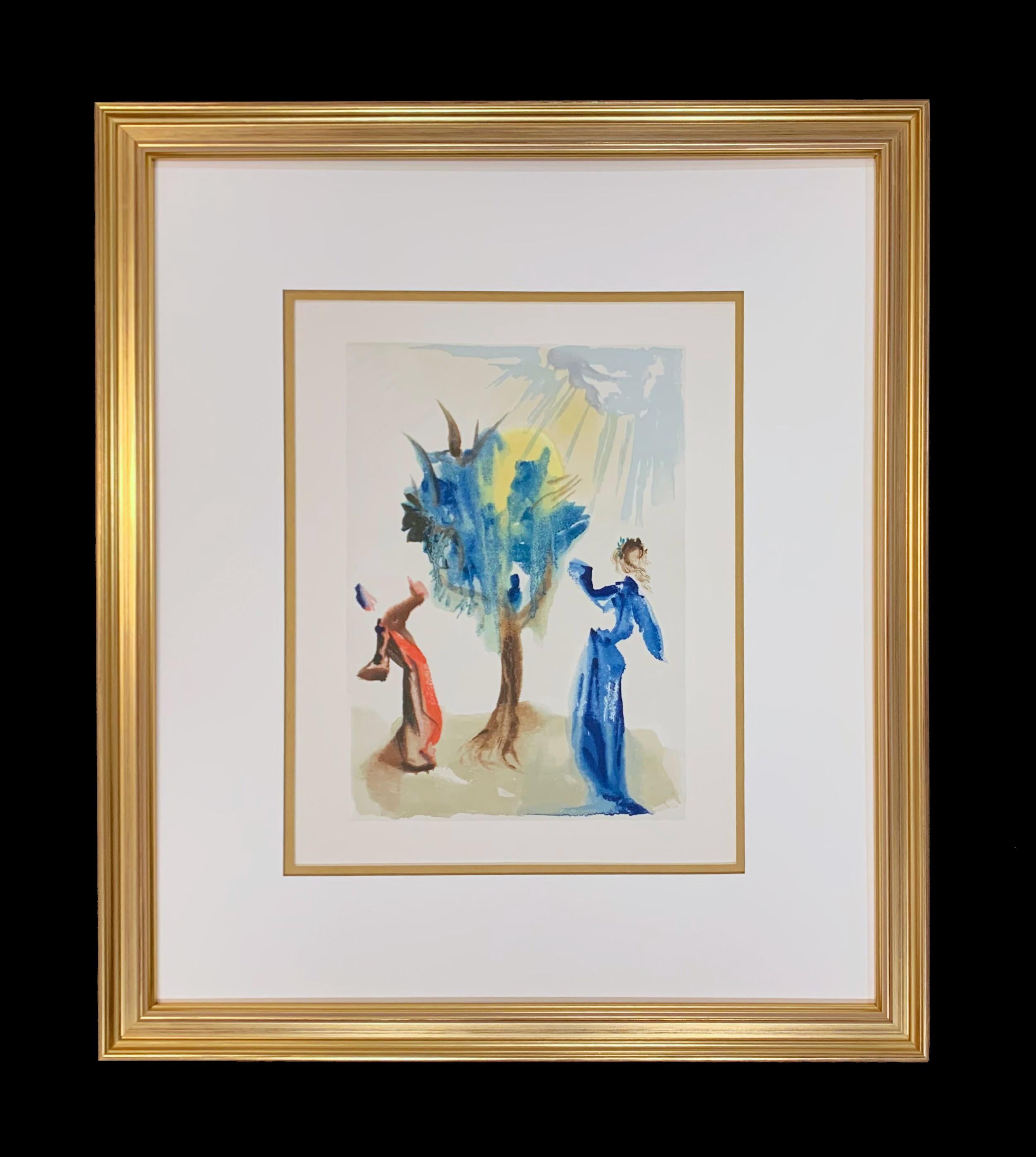 Purgatory: Canto 24 from The Divine Comedy - Print by Salvador Dalí