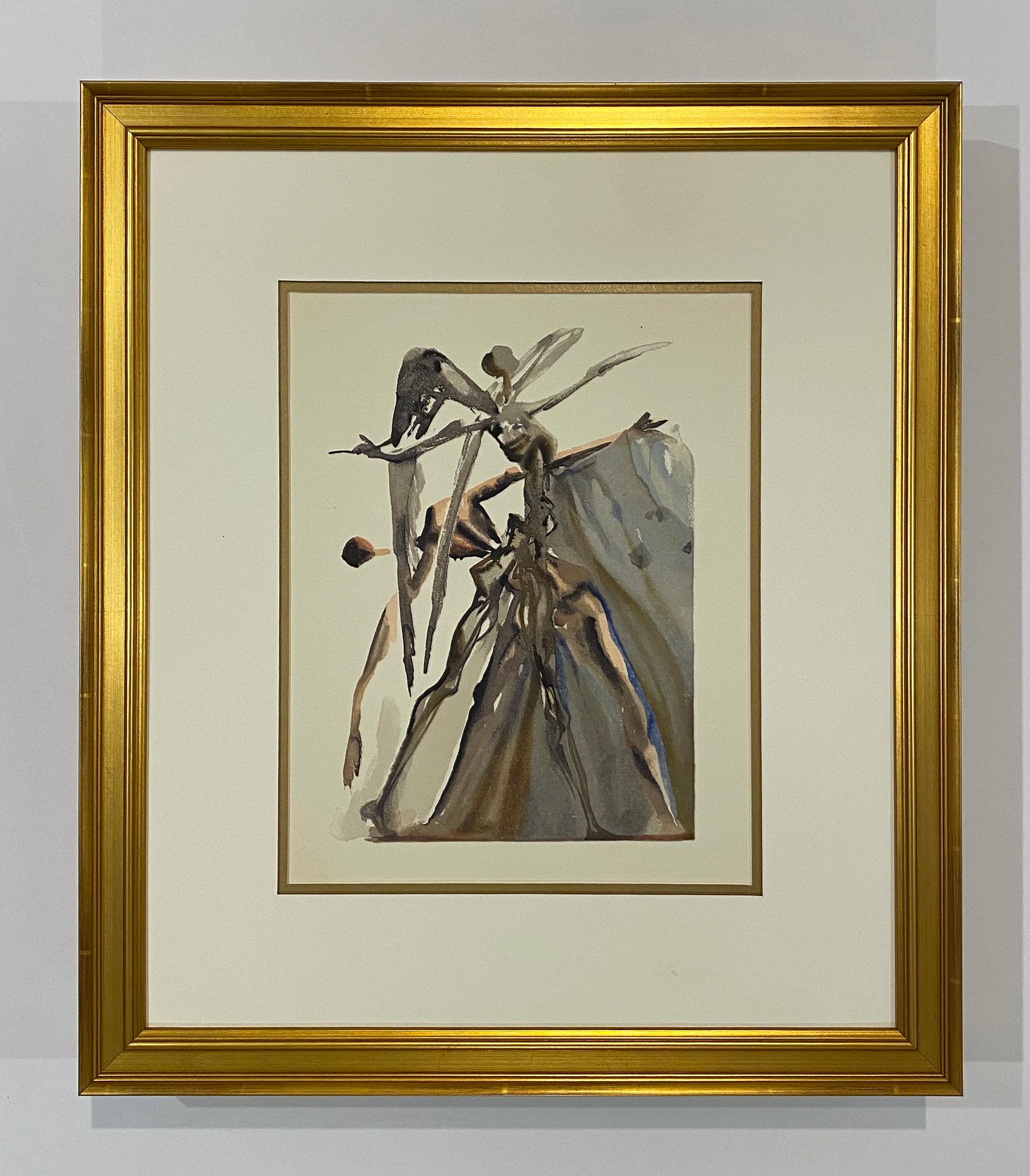 El Purgatorio: Canto 3 de La Divina Comedia - Print de Salvador Dalí