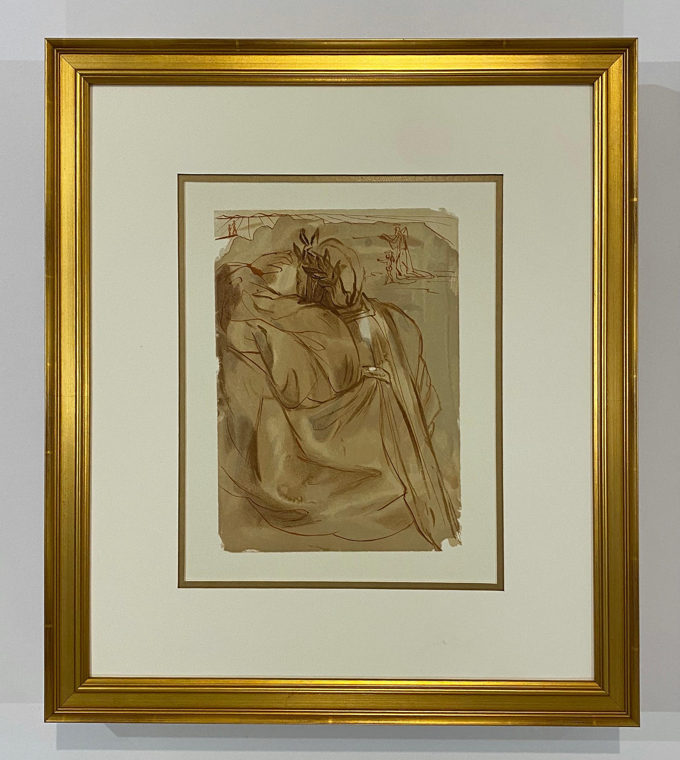Purgatorio: Canto 30 della Divina Commedia - Print di Salvador Dalí