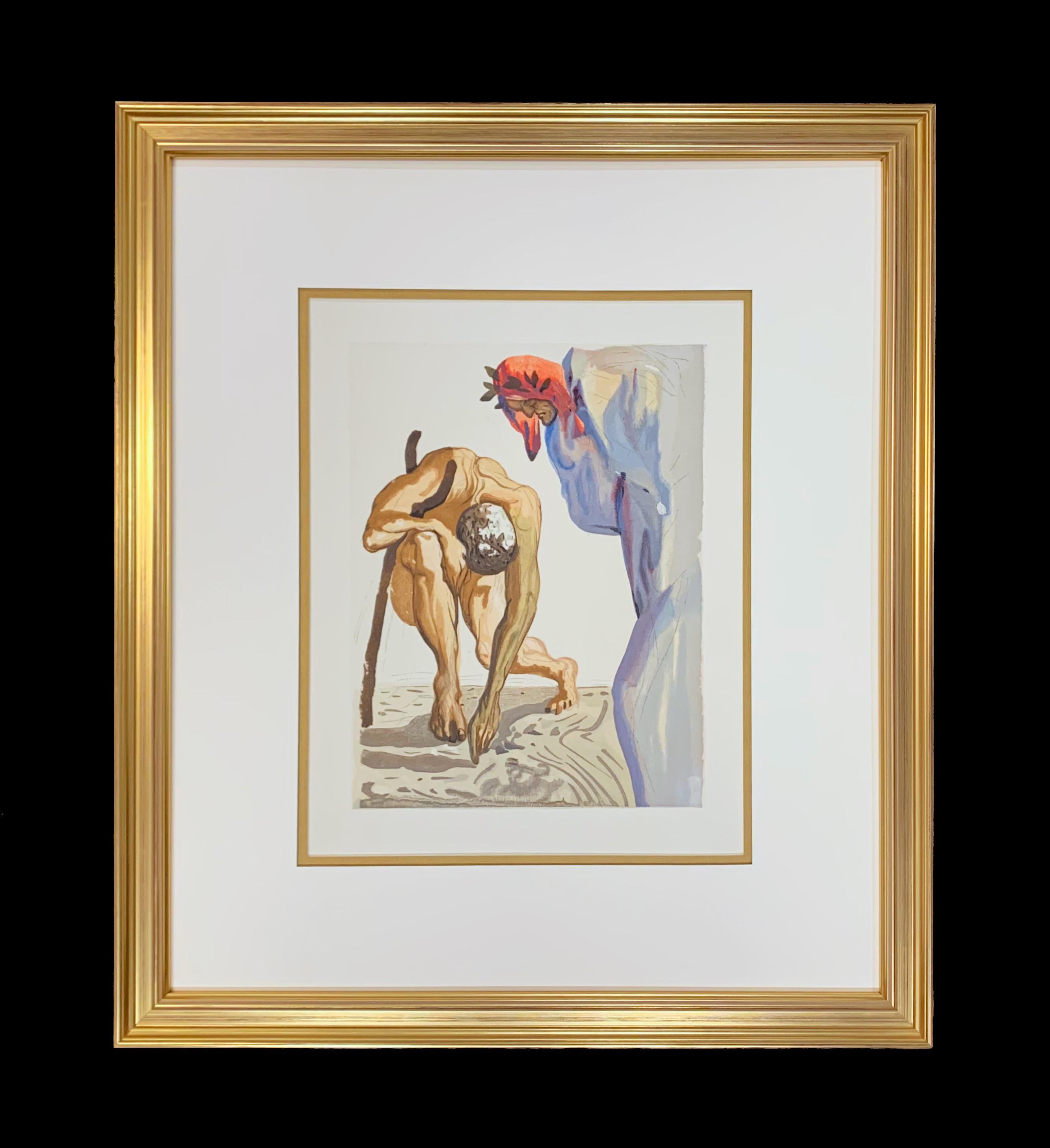 Purgatory: Canto 7 from The Divine Comedy - Print by Salvador Dalí