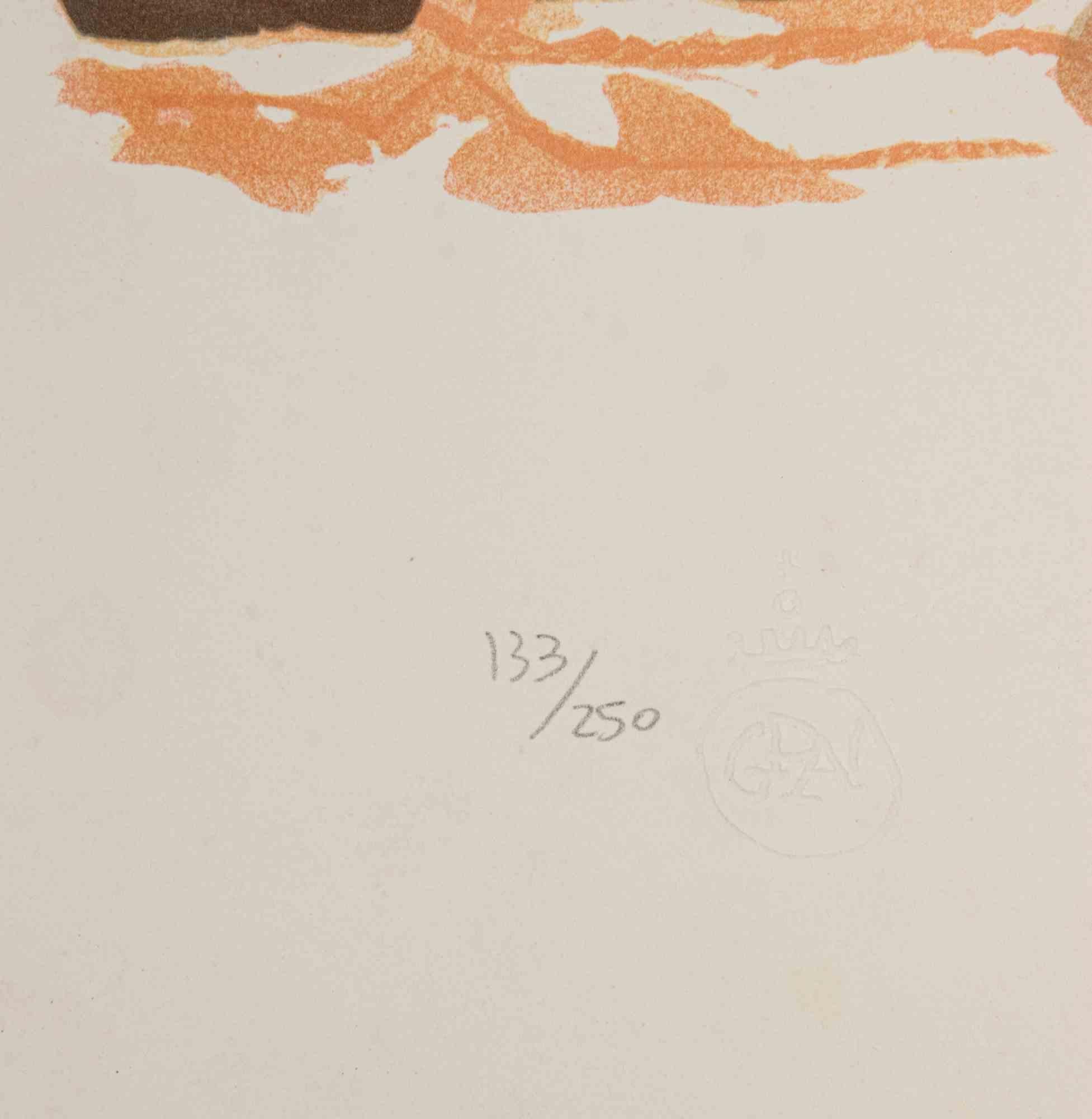 Pylades Loved Ermione - 1978 - Print by Salvador Dalí
