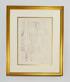 Queen Iseult and Her Daughter, from Tristan and Iseult