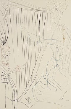 La reina Iseult y su hija, de Tristán e Iseult