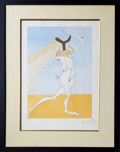 Quevedos Visioner, Planche III Etching, Surrealist, Signed, 1975