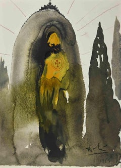 Quis Ascendet in Mentem Domini? - Lithograph - 1964