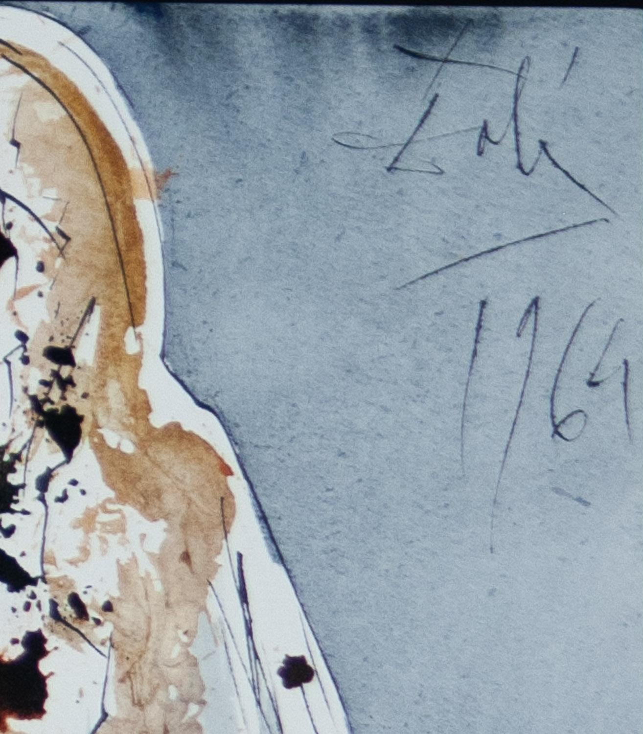 Élevés de Lazarus de Biblia Sacra par Salvador Dali - Surréalisme Print par Salvador Dalí