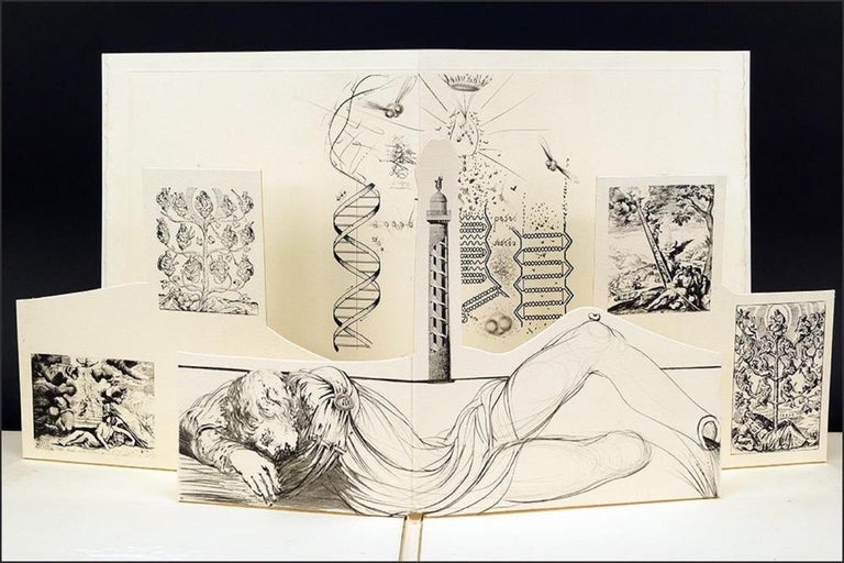 Rare Salvador Dali Surrealist 3D Pop Up Etching Engraving Paper Sculpture 1973 - Print by Salvador Dalí