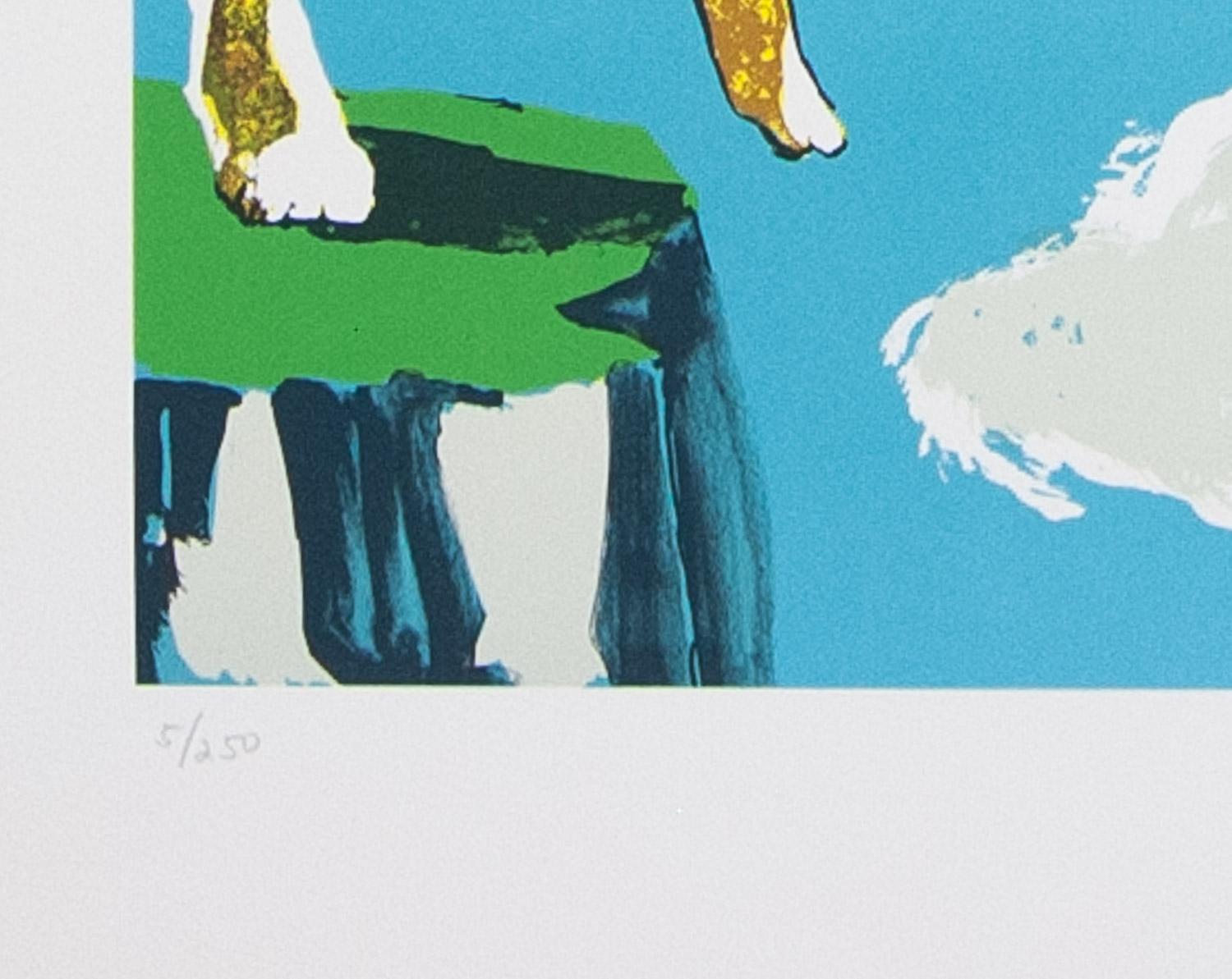 Release of the Psychic Spirit ( Tarot ) original lithograph Salvador Dali 1977 For Sale 2