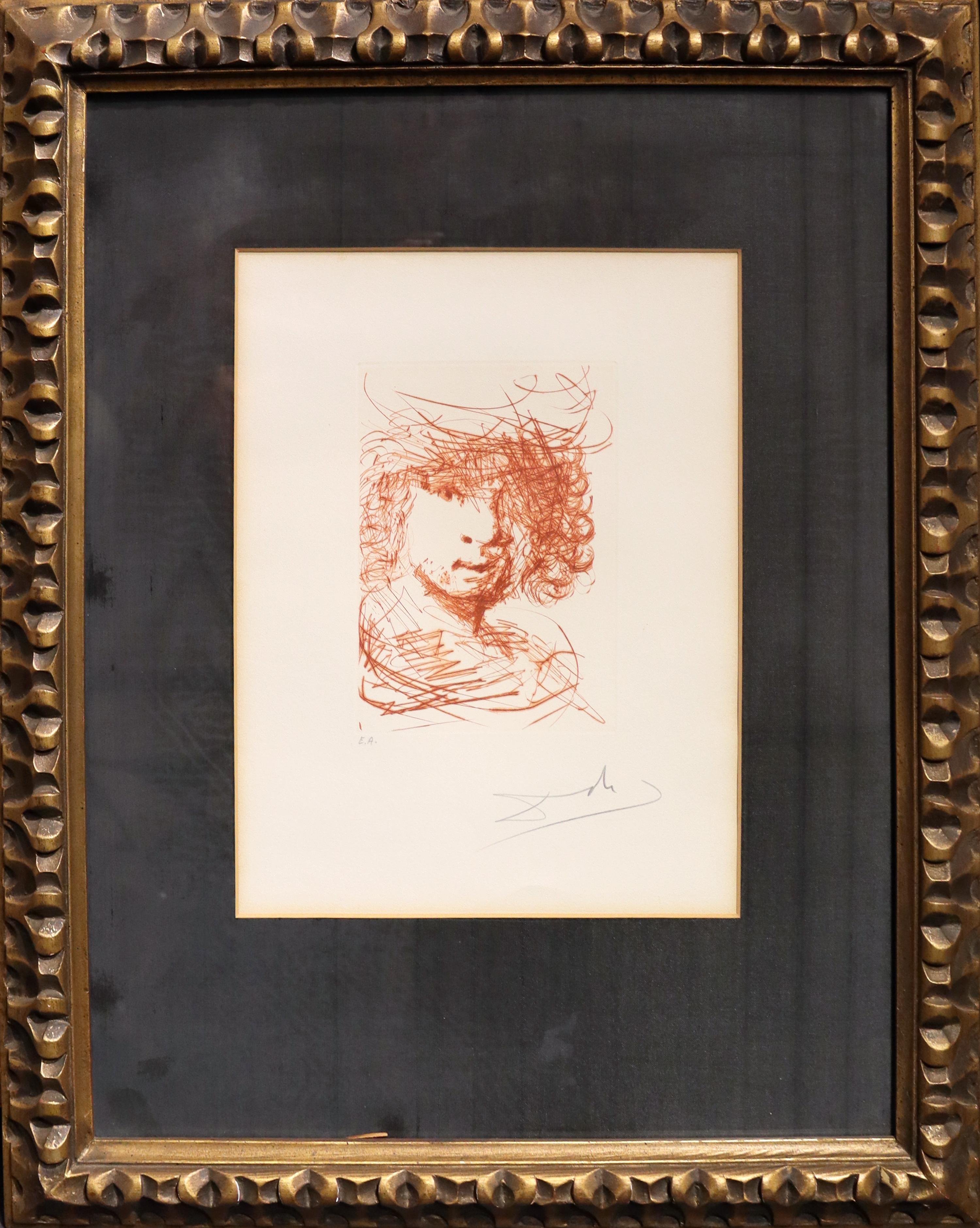 Rembrandt - Print by Salvador Dalí