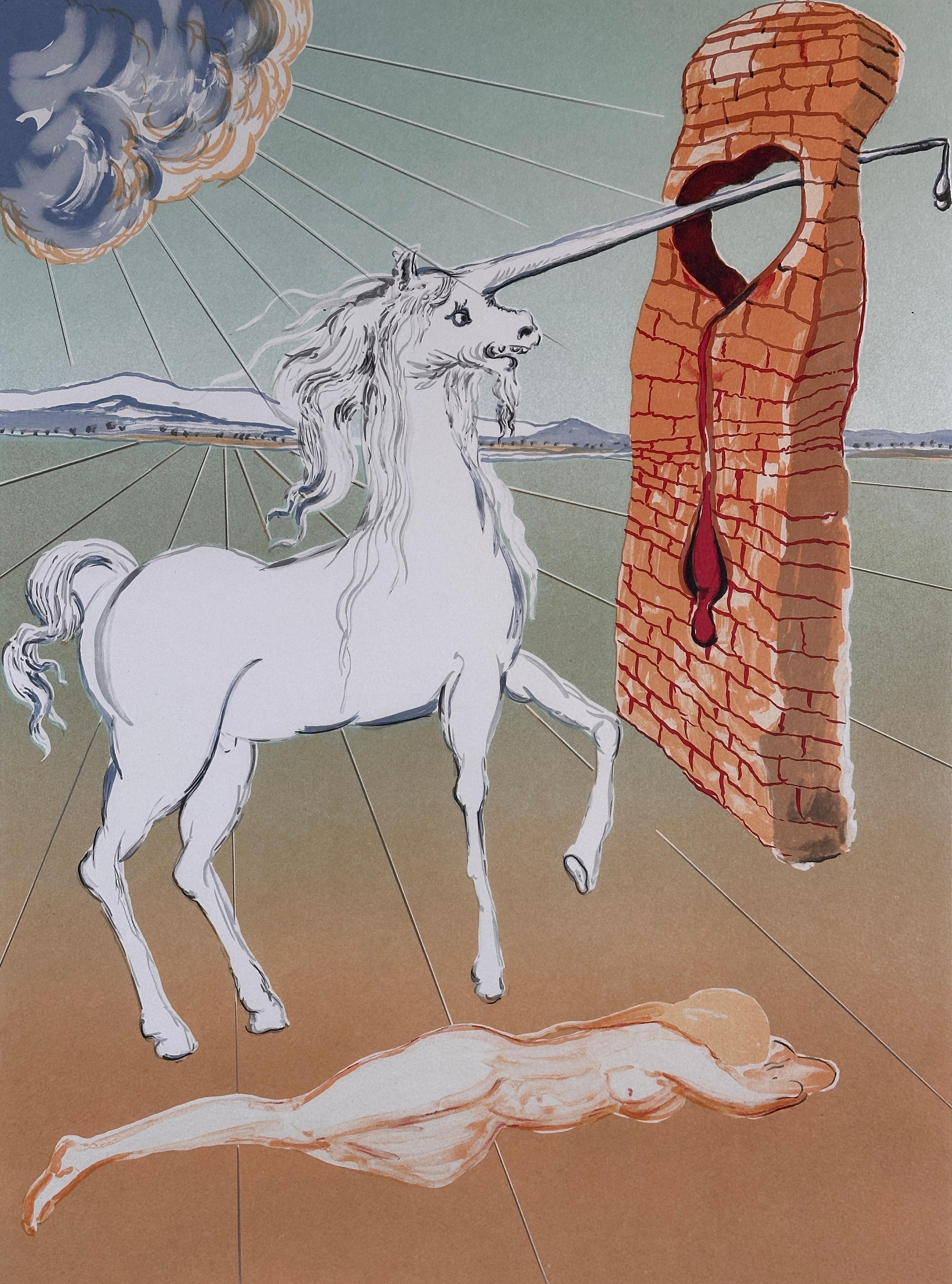 Retrospectiva La agonía del amor - Print de Salvador Dalí
