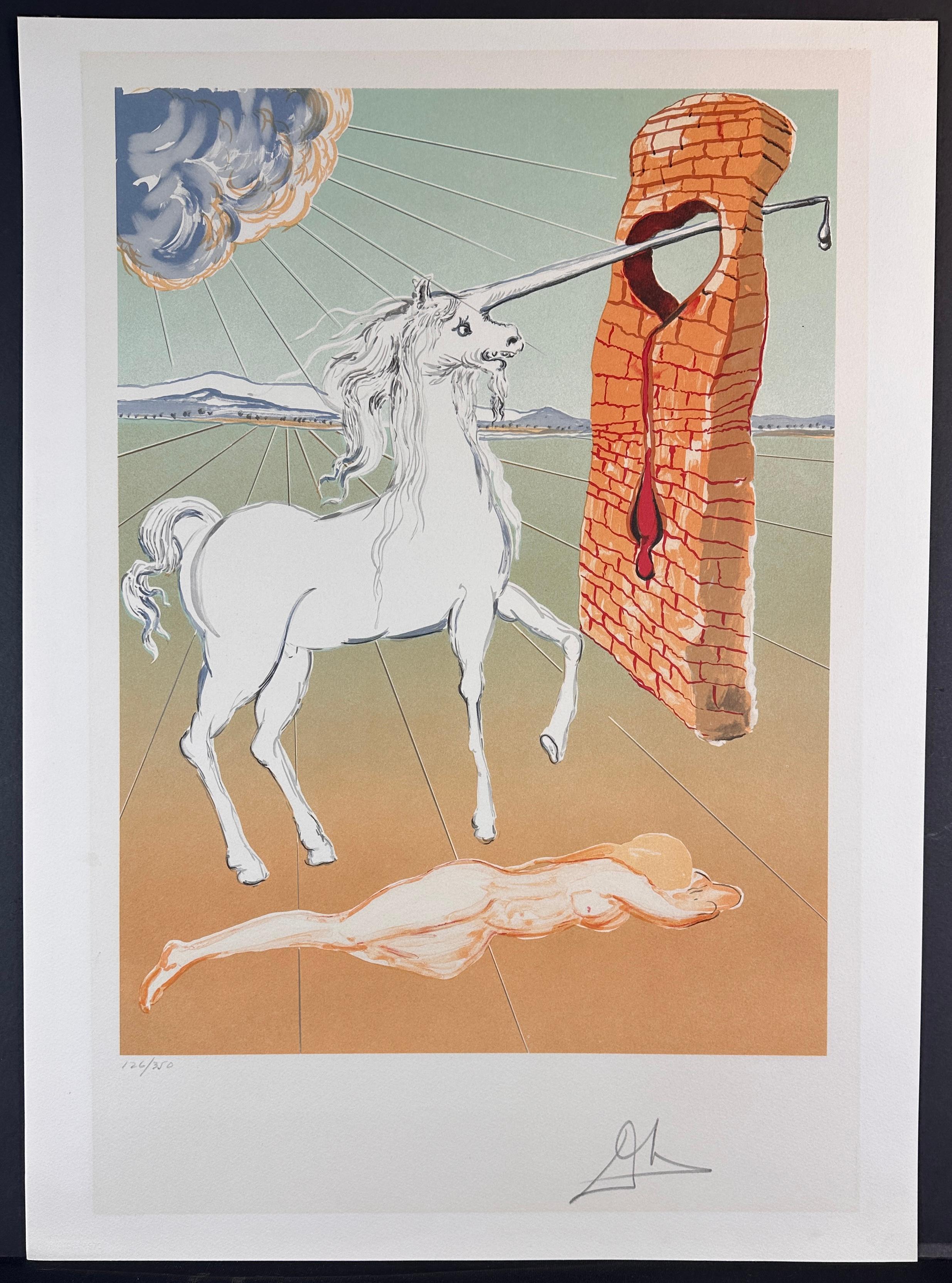 Print de Salvador Dalí - Retrospectiva La agonía del amor