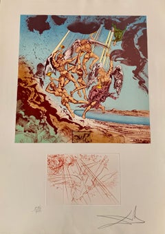 Salvador Dali, Return of Ulysses, etching