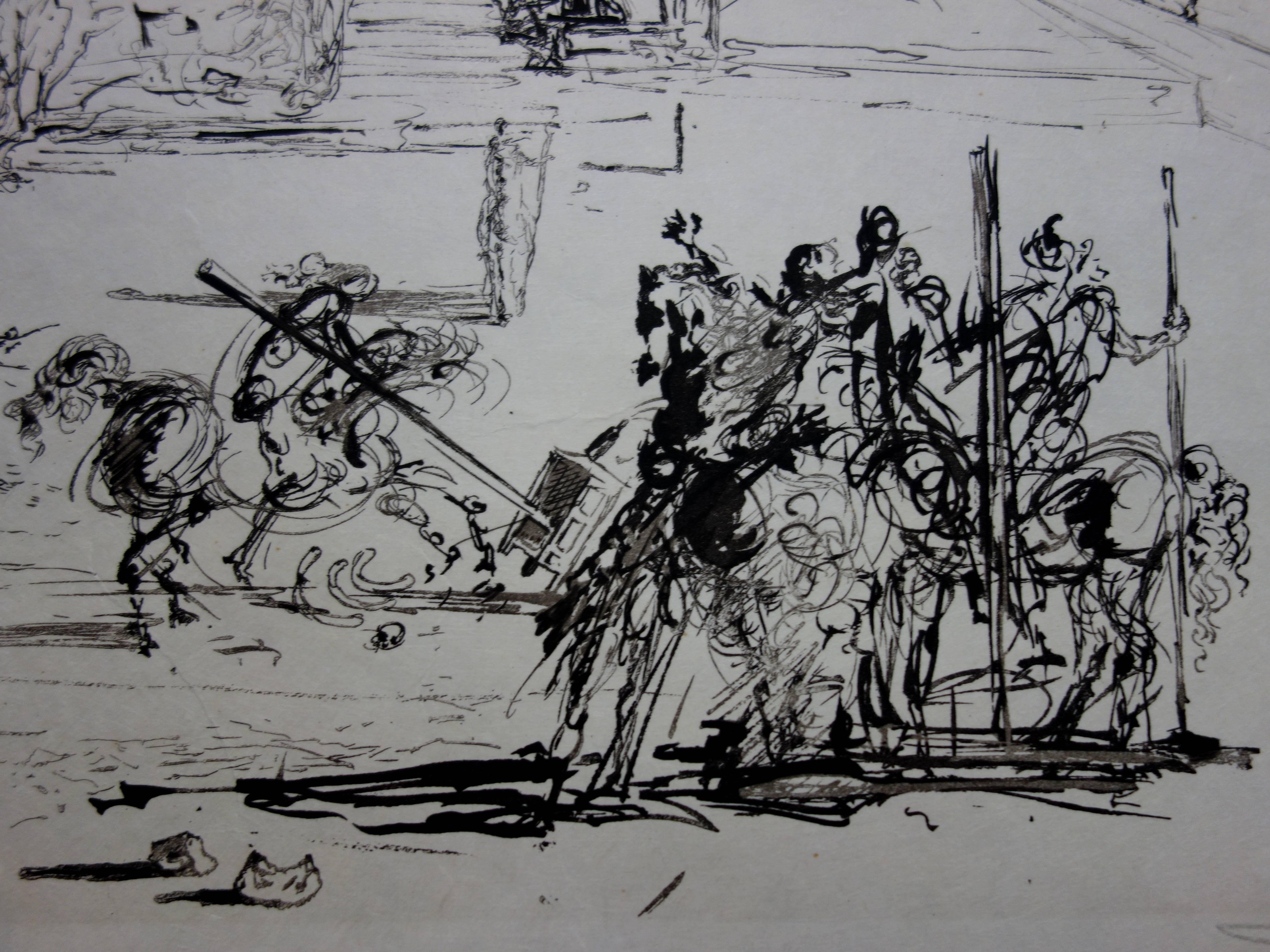 Salvador Dalí (1904-1989) 
Roma y Cadaqués (1973) 

Grabado original sobre papel de Japón
Firmado a lápiz
Prueba de artista
Tamaño : 76 x 56,5 cm (30 x 22,2 pulgadas) 

Referencias : Catálogo razonado Campo 73-21 / Michler y Lopsinger 535

Excelente