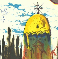 Romeo and Juliet Act 1, Scene 1 - Original Lithograph by Salvador Dalì - 1975