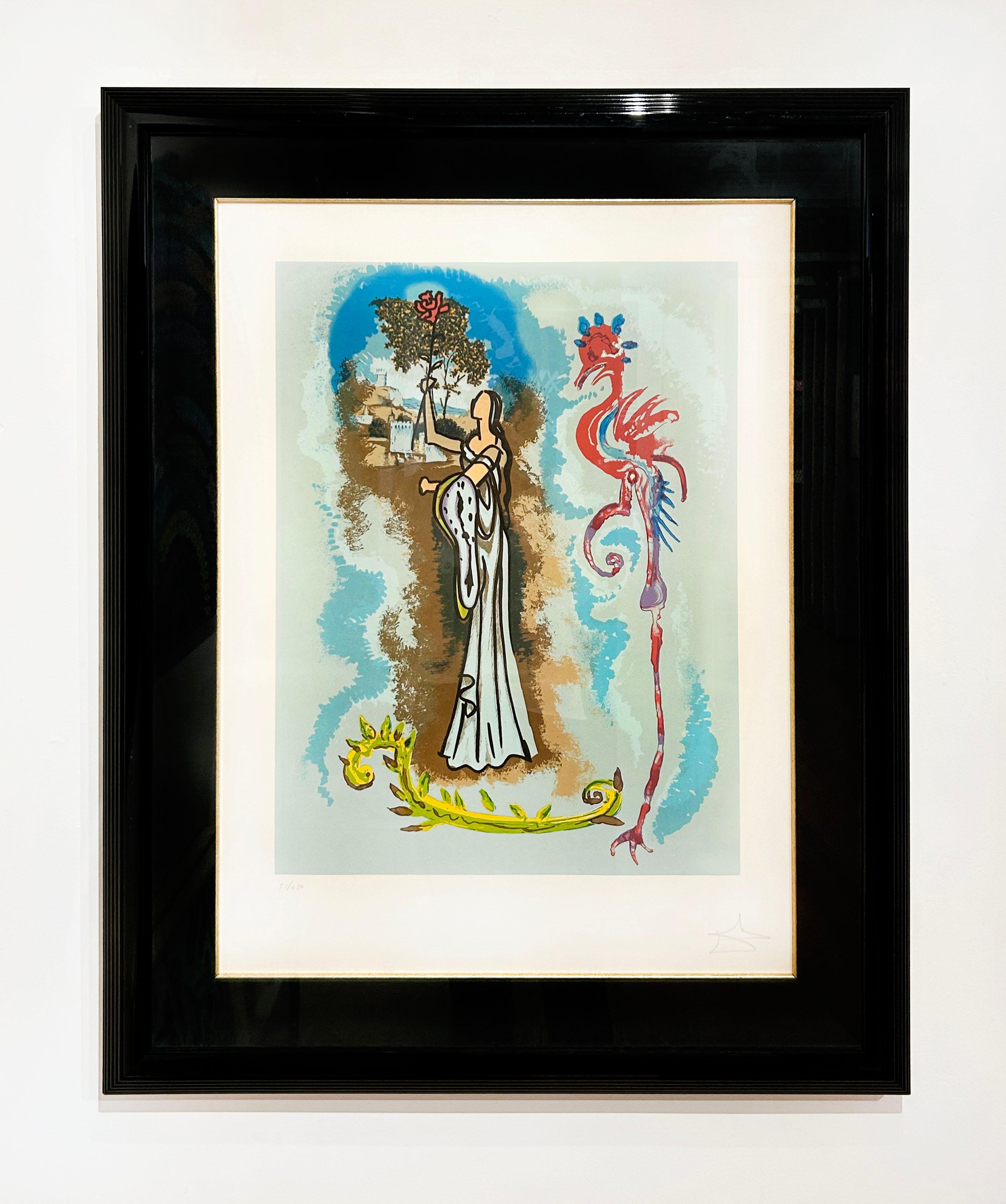 Rowena (Due di Pentagrammi) - Print Surrealismo di Salvador Dalí